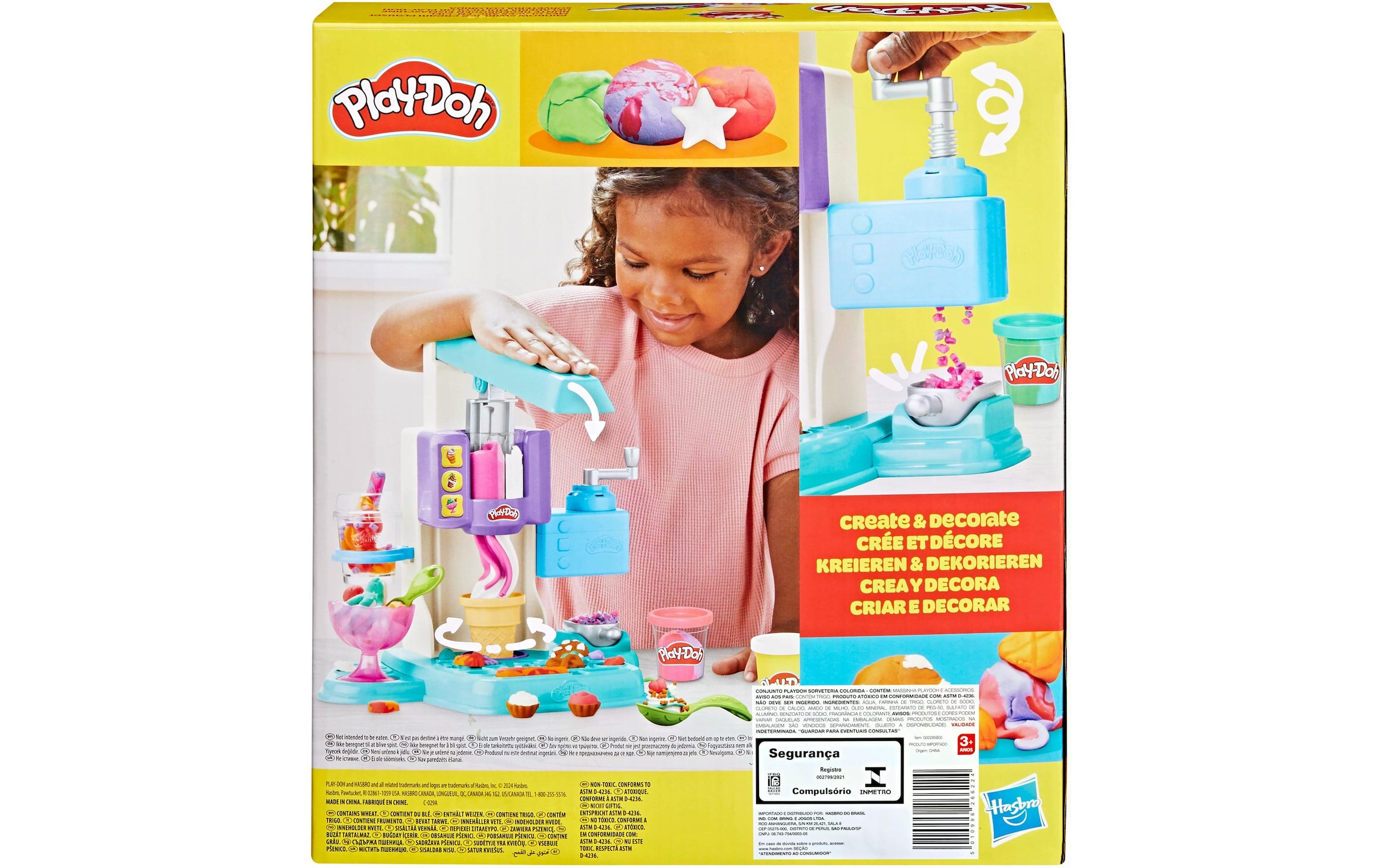 Play-Doh Knetform-Set »Regenbogen-Eismaschine«