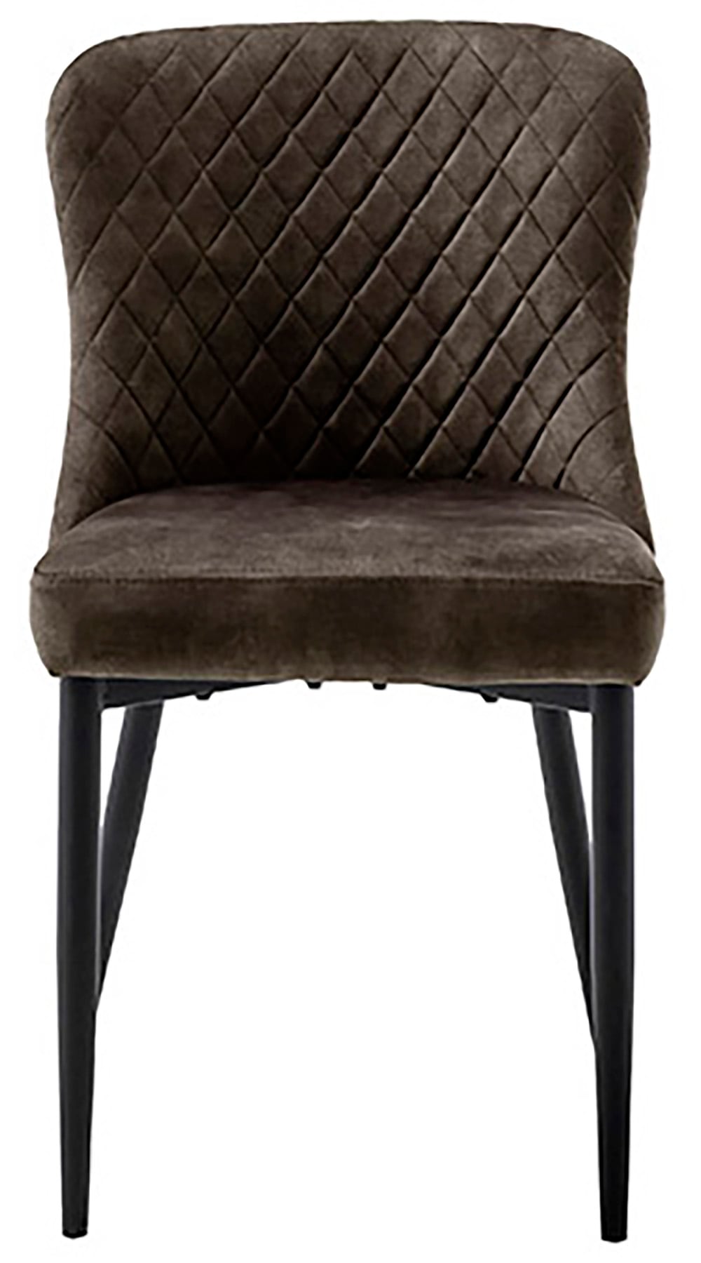 MCA furniture 4-Fussstuhl »ABOSHI Esszimmerstuhl (4er Set)«, (Set), 4 St., Veloursstoff, Taschenfederkern, Metall schwarz,Vintage-Veloursoptik,belastbar 120 kg