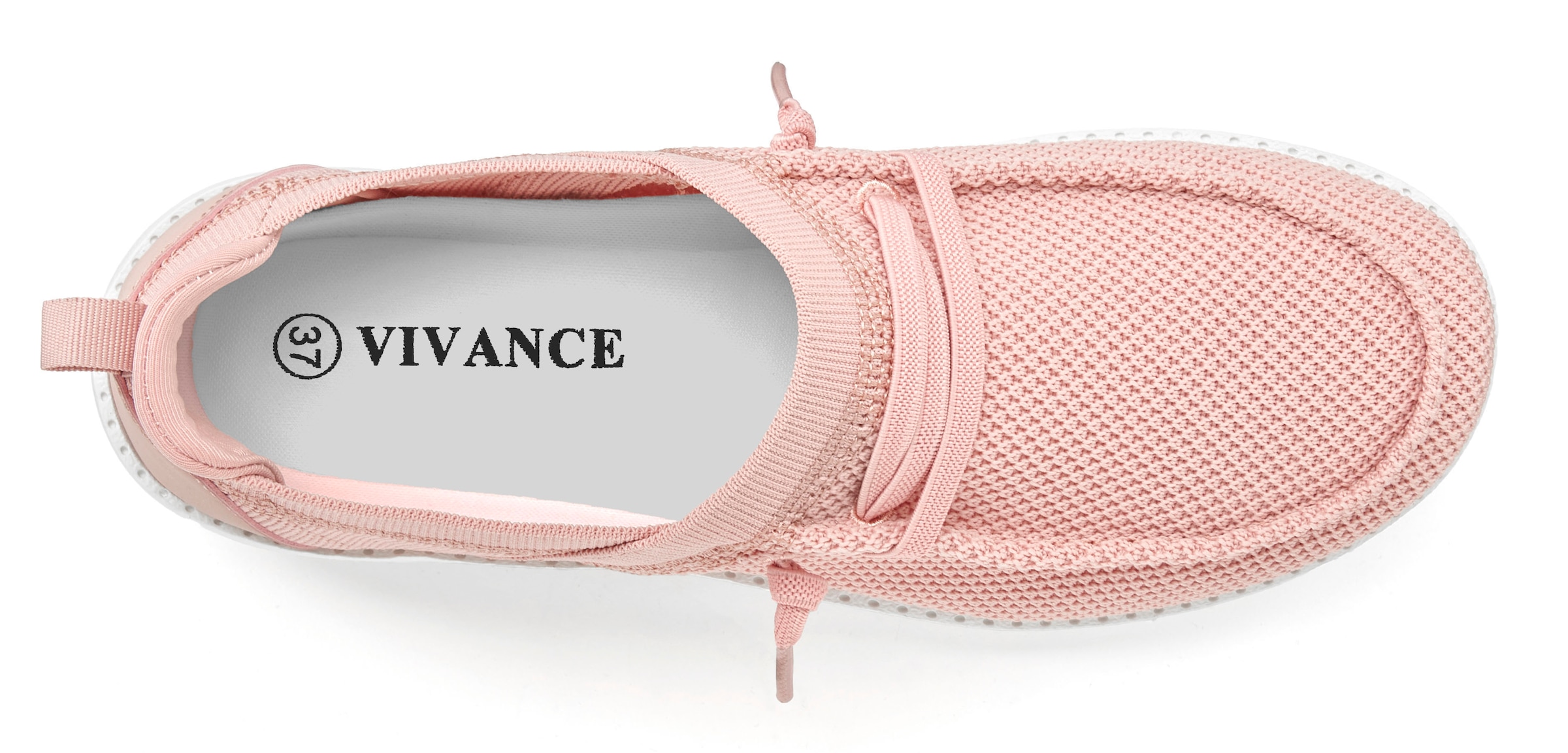 Vivance Sneaker, in Mesh-Optik, Freizeitschuh, Halbschuh VEGAN