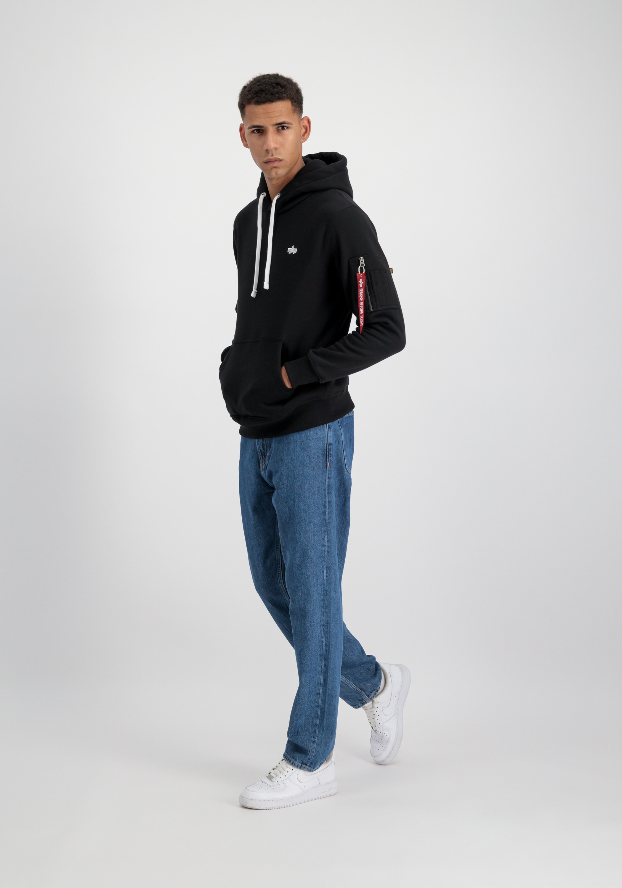 Alpha Industries Hoodie »Alpha Industries Men - Hoodies Unisex EMB Hoodie«