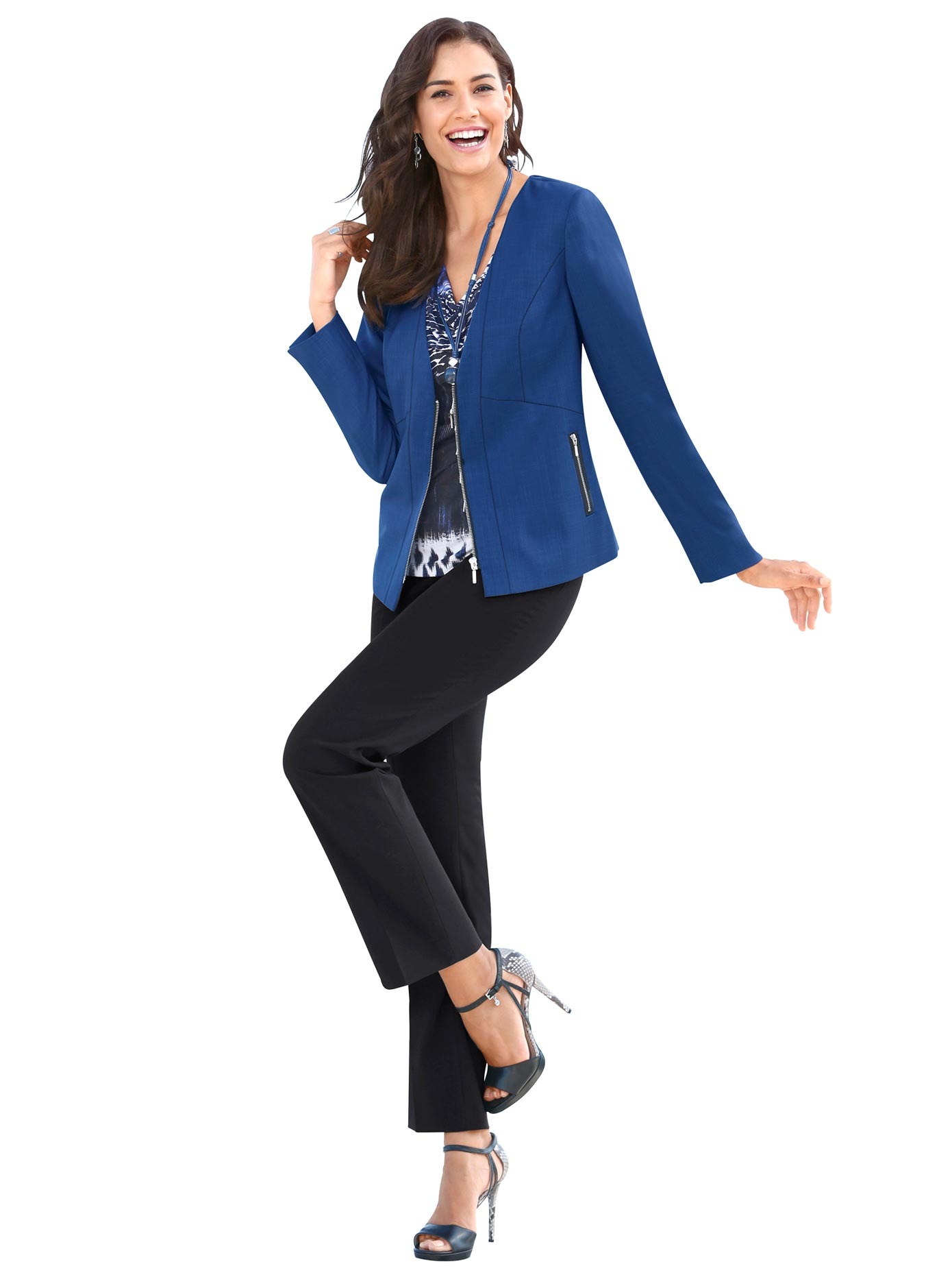 Lady Hose mit unsichtbarer, elastischer Einlage