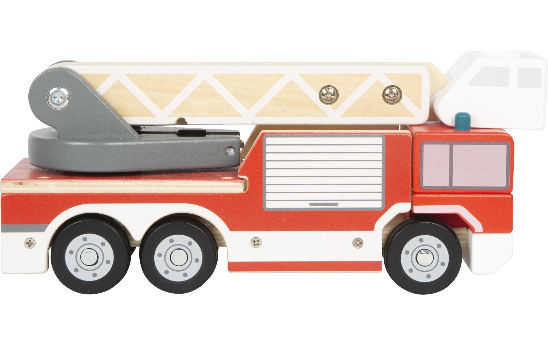 Small Foot Spielzeug-Feuerwehr »Feuerwehr mit Drehleiter«