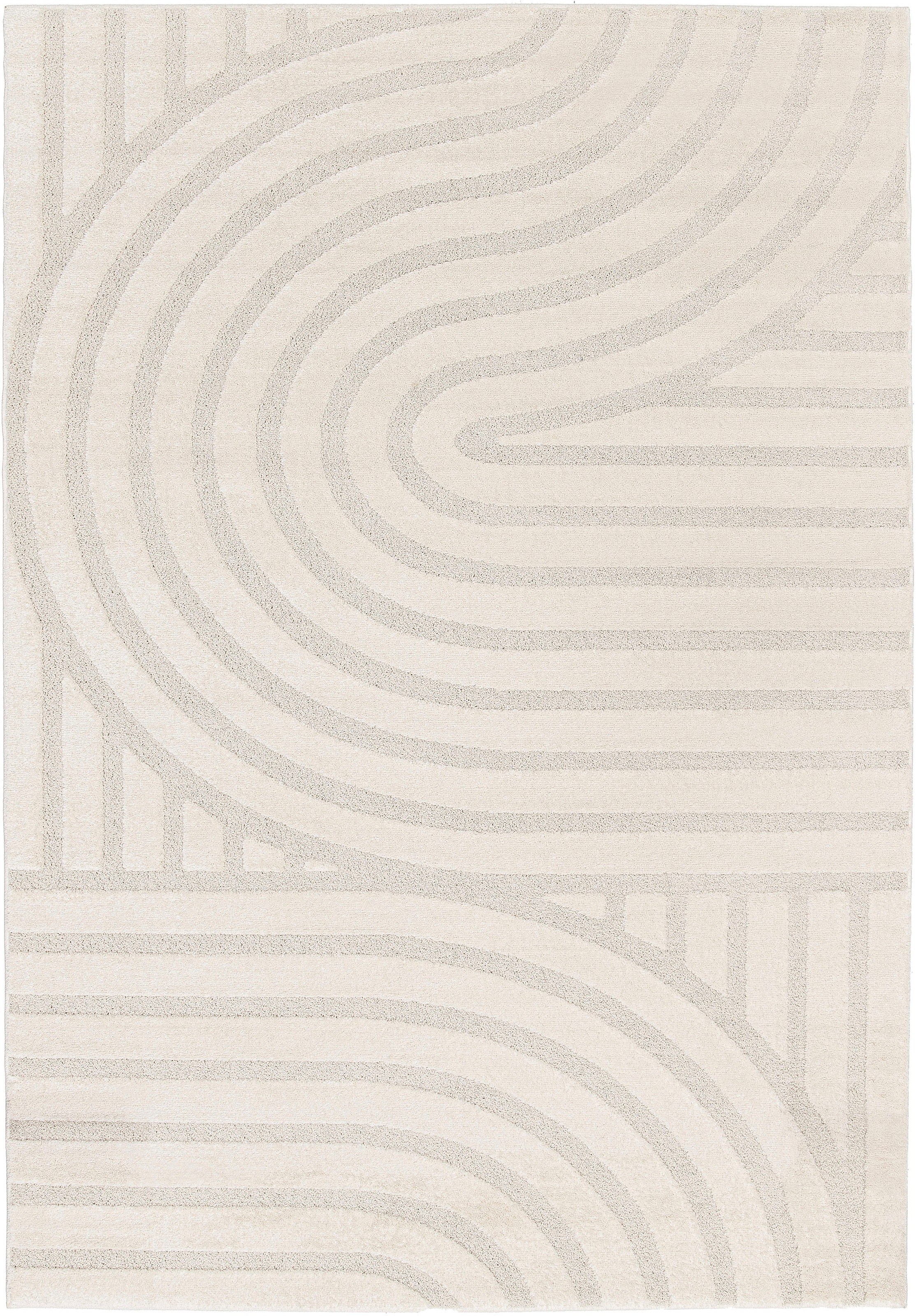 Image of GOODproduct Teppich "Rubi, Supersoft, 3D- Design, weiche Haptik" rechteckig 9 mm Höhe softer Kurzflor, pflegeleicht, Wohnzimmer, Esszimmer, Schlafzimmer