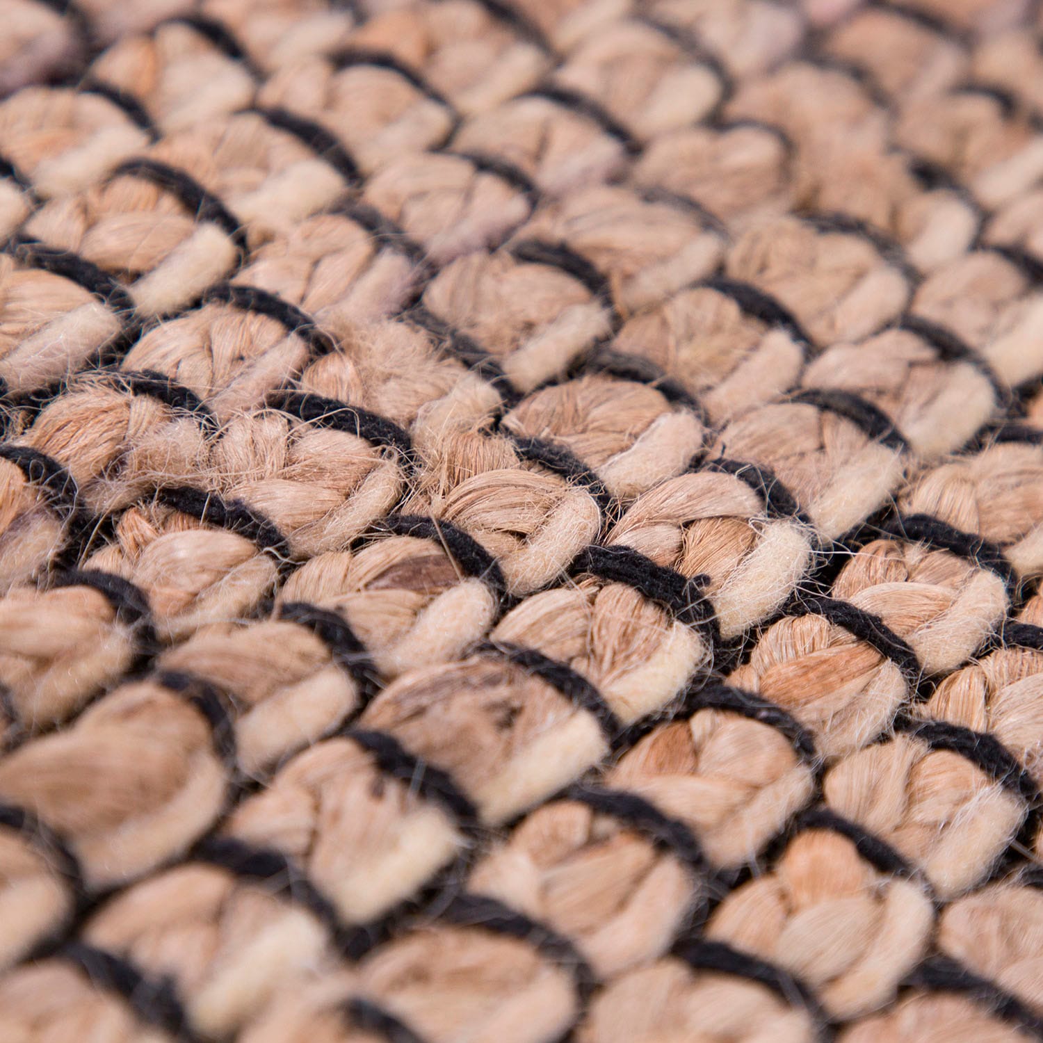 Paco Home Teppich »Odense 684«, rechteckig, 13 mm Höhe, handgewebter Wendeteppich, Jute & Wolle, meliert, Wohnzimmer