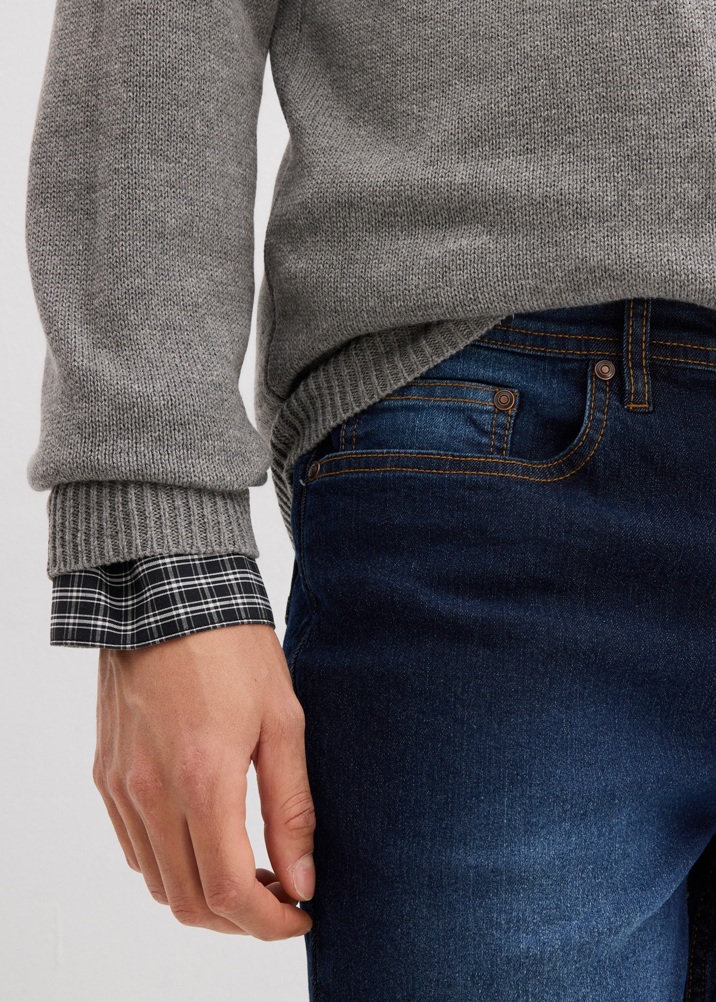 bonprix Jeans coupe régulière Packung, 2 Regular Fit, gerader Schnitt, im 2er-Pack