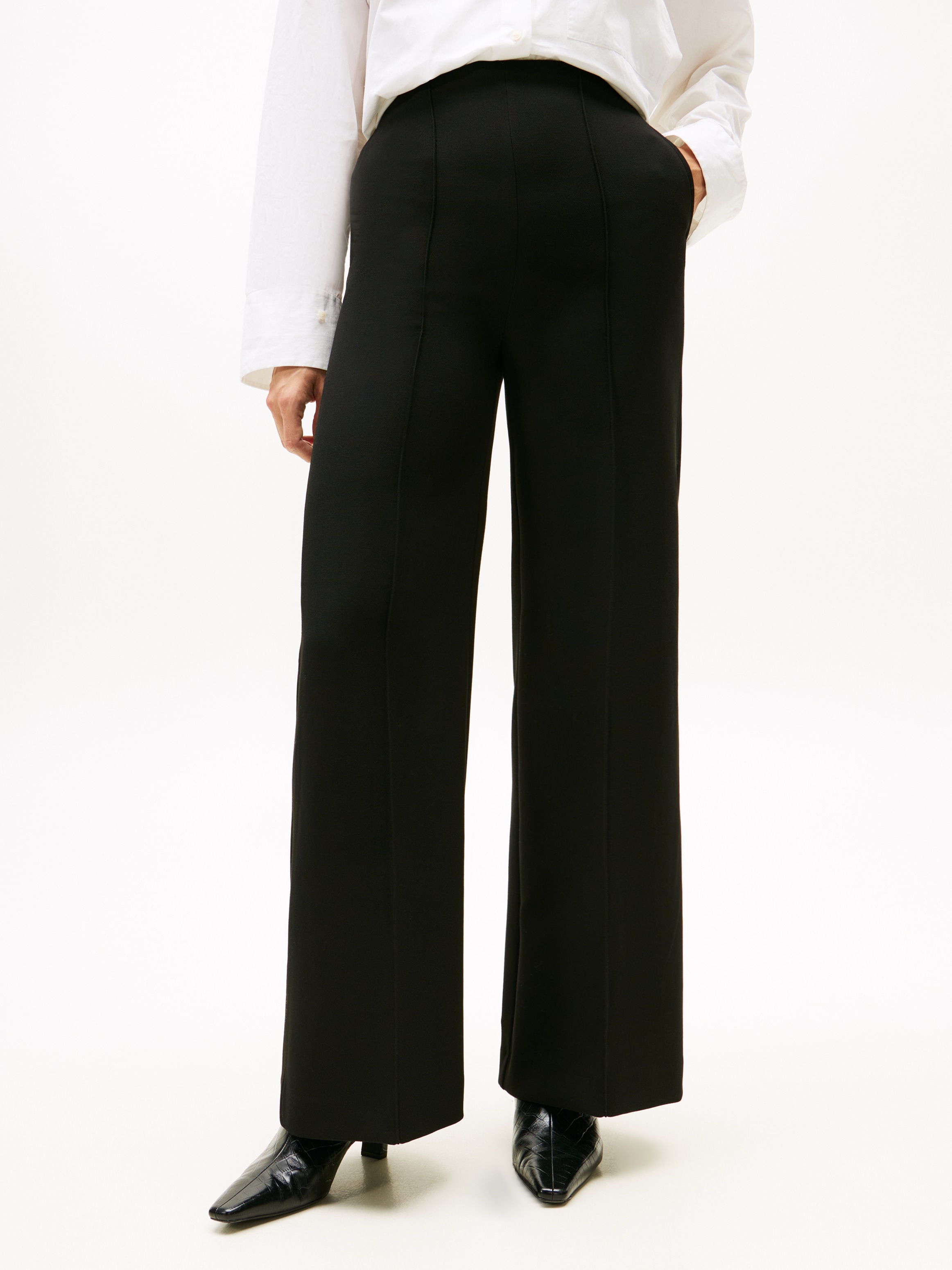 Image of Tommy Hilfiger Anzughose "PUNTO WIDE LEG PANT"