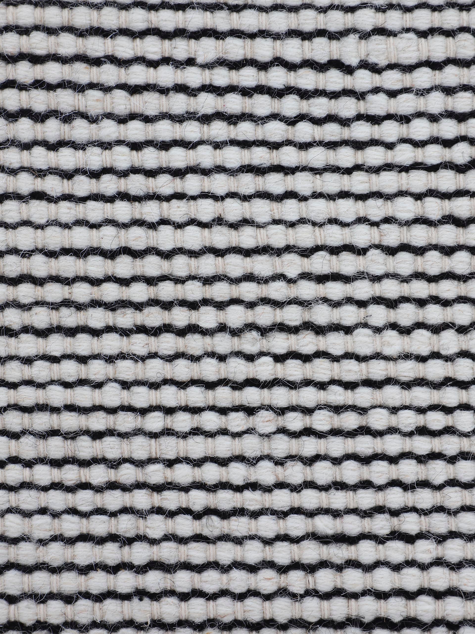 carpetfine Wollteppich »Mona«, rechteckig, 5 mm Höhe, Wolle, Wendeteppich aus Wolle/Baumwolle, Wohnzimmer