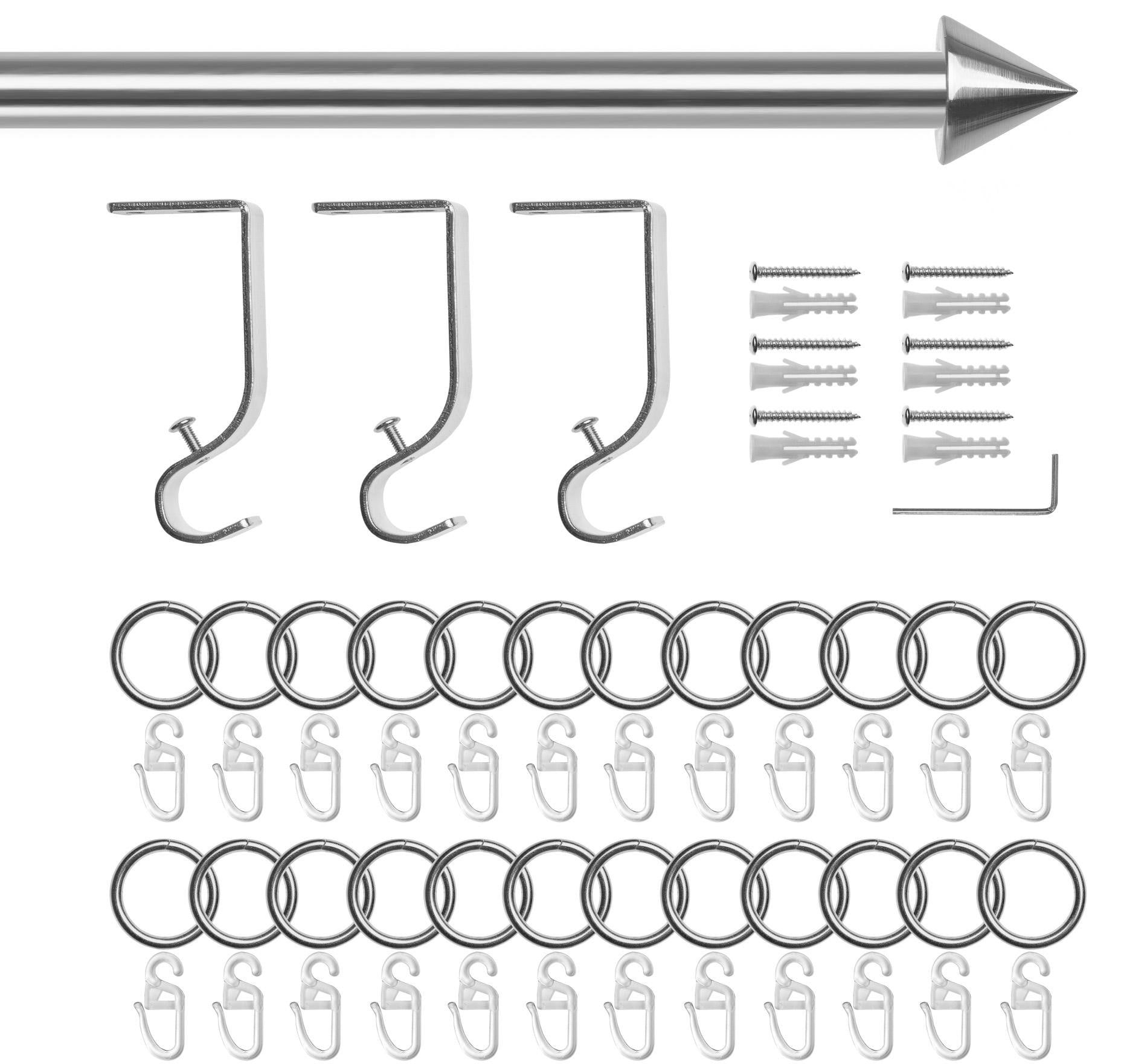 LICHTBLICK ORIGINAL Gardinenstange »Kegel«, 1 läufig-läufig, Fixmass
