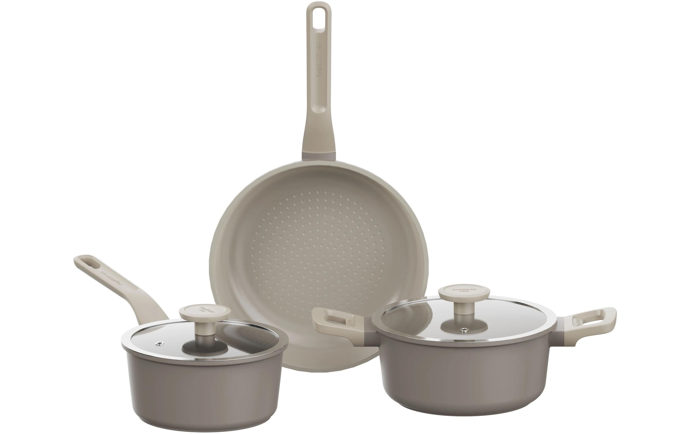 BergHOFF Pfannen-Set »Leo Dune 5-tlg. 0 cm« Aluminium Set, 