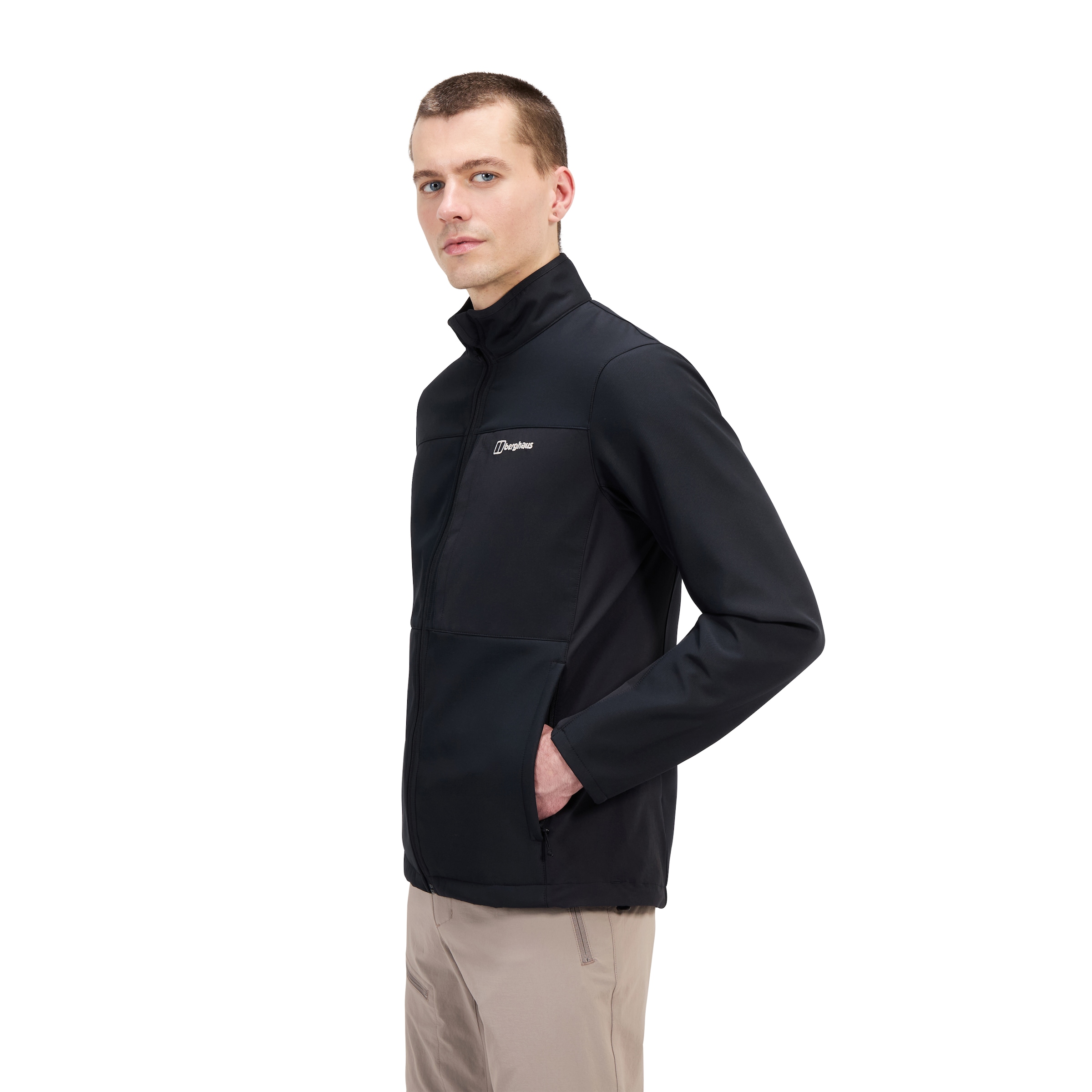 Berghaus Veste softshell »M GHLAS 3.0 SOFTSHELL JKT« sportlicher Stil, dehnbares Material, wasser- und windabweisend