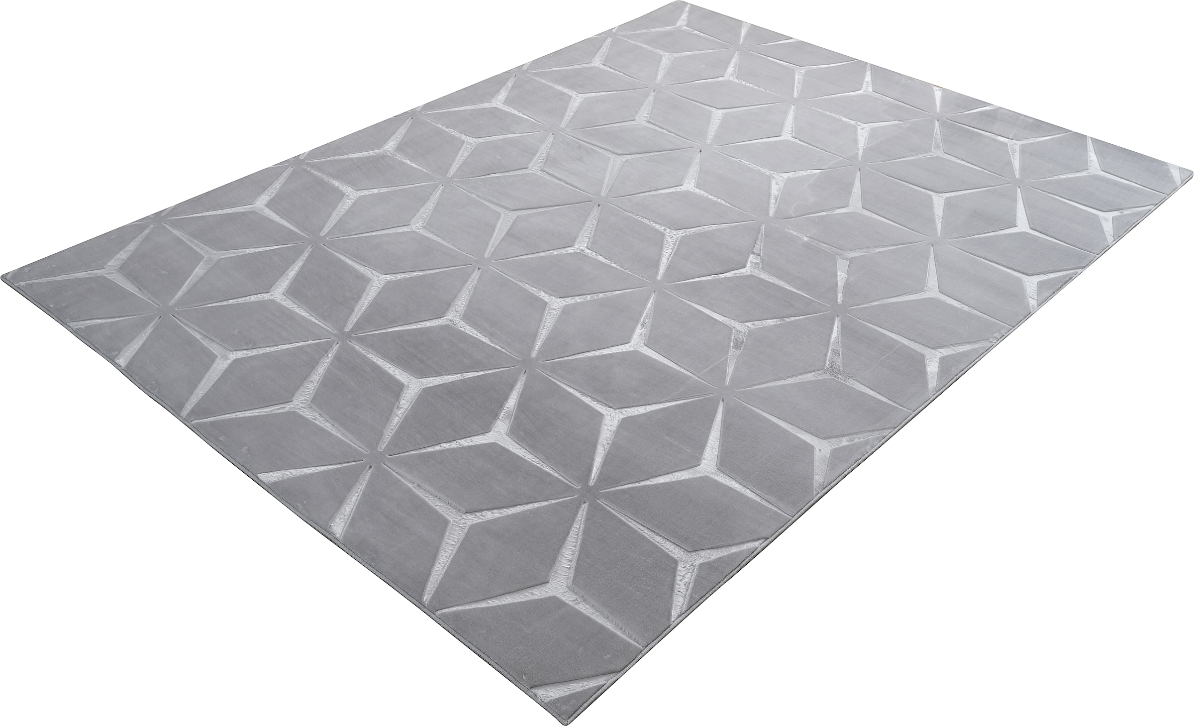 Kayoom Tapis »Calma 225« Rectangulaire 10 mm Höhe poils courts, effet 3D, salon