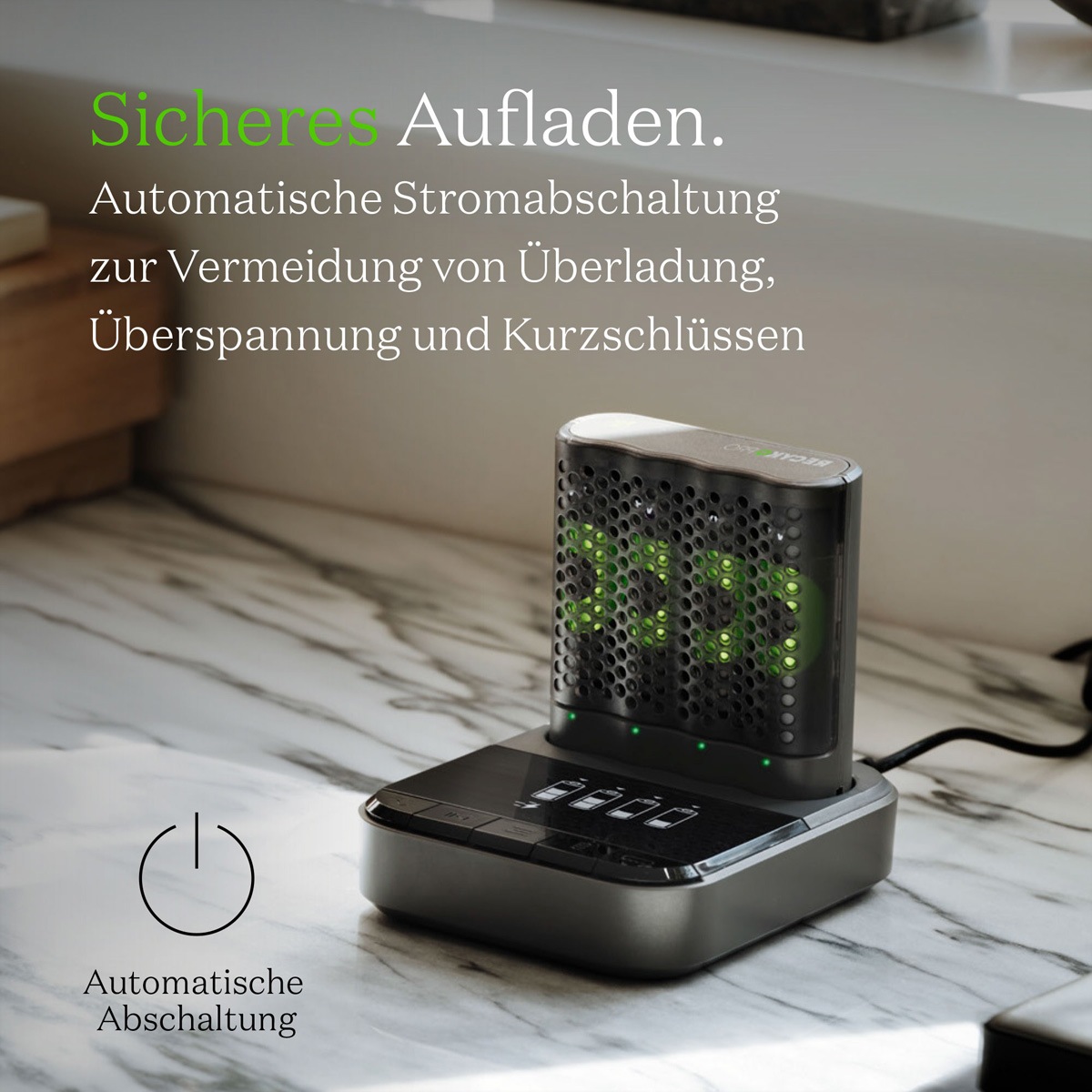 GP Batteries Akku-Ladestation »GP Batteries USB-Ladegerät GP P461, inkl. 4x ReCyko Pro AA 2000mAh &USB Dock«