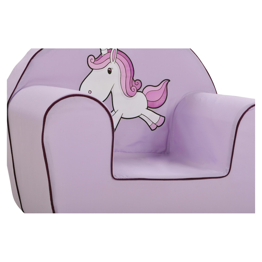 Knorrtoys® Sessel »UMA. Das Einhorn, lila«