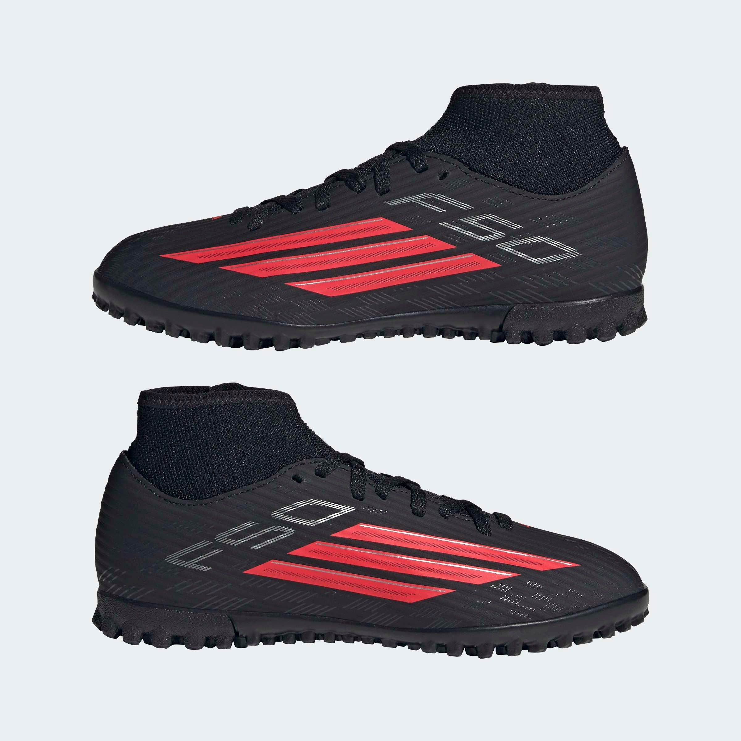 adidas Performance Chaussure de football »F50 CLUB MID CUT TURF KIDS«  für Kunstrasen, Hart- und Aschenplätze, für Kinder & Jugendliche