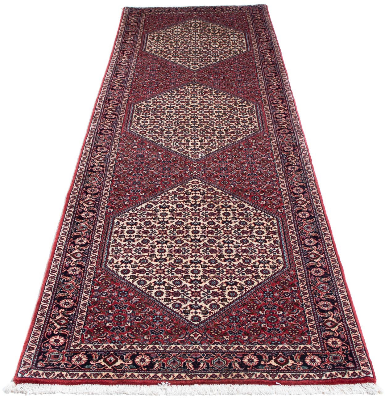 Image of morgenland Hochflor-Läufer »Bidjar Medaillon 245 x 74 cm«, rechteckig, 1,5 mm Höhe, Unikat mit Zertifikat bei Ackermann Versand Schweiz