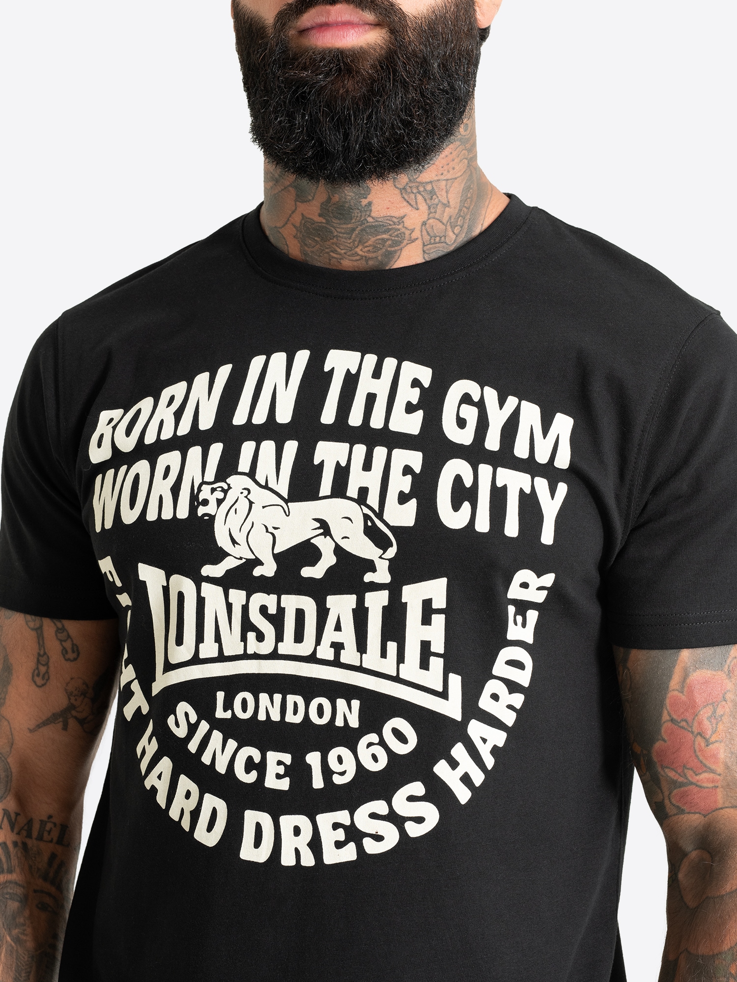 Lonsdale T-shirt »CRICKLEWOOD« mit Rundhalsausschnitt, Kurzarm-Design, normale Passform