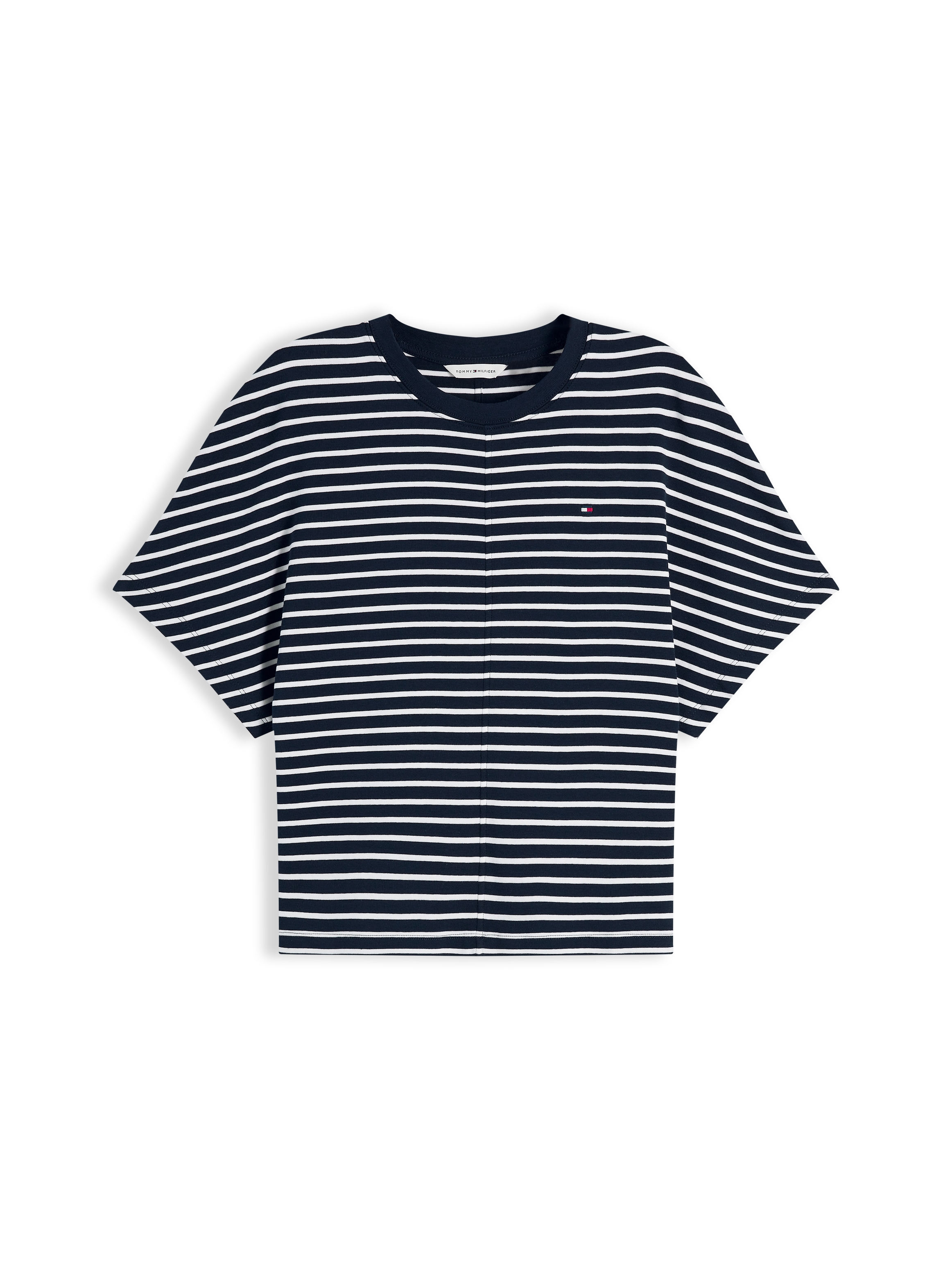 Tommy Hilfiger T-shirt à manches 3/4 »CODY REG BATWING C-NK SS TEE« Baumwolle, 3/4 Ärmel