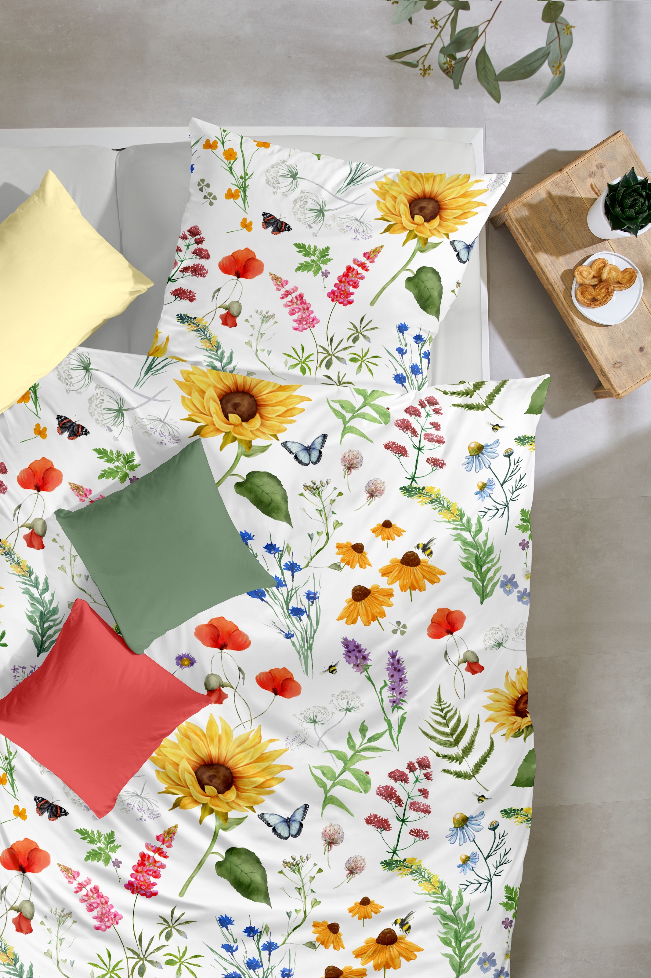 Primera Linge de lit »Renforce-Bettwäsche Flowerbee« 2