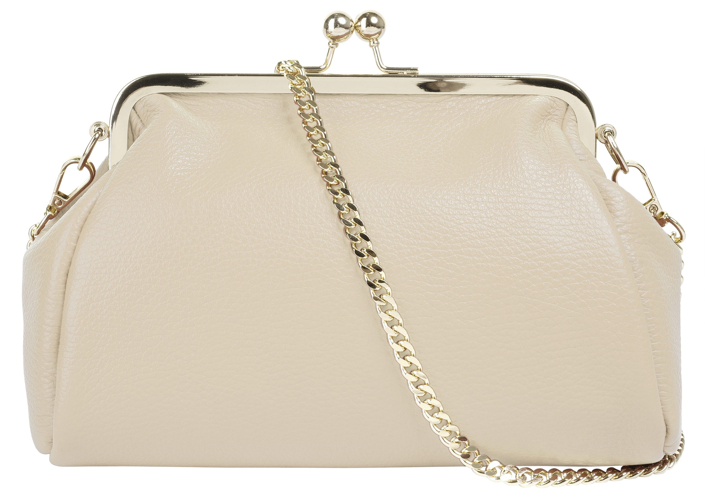 Image of Cluty Abendtasche "CLUTY Damen echt Leder, Made in Italy" echt Leder, Made in Italy