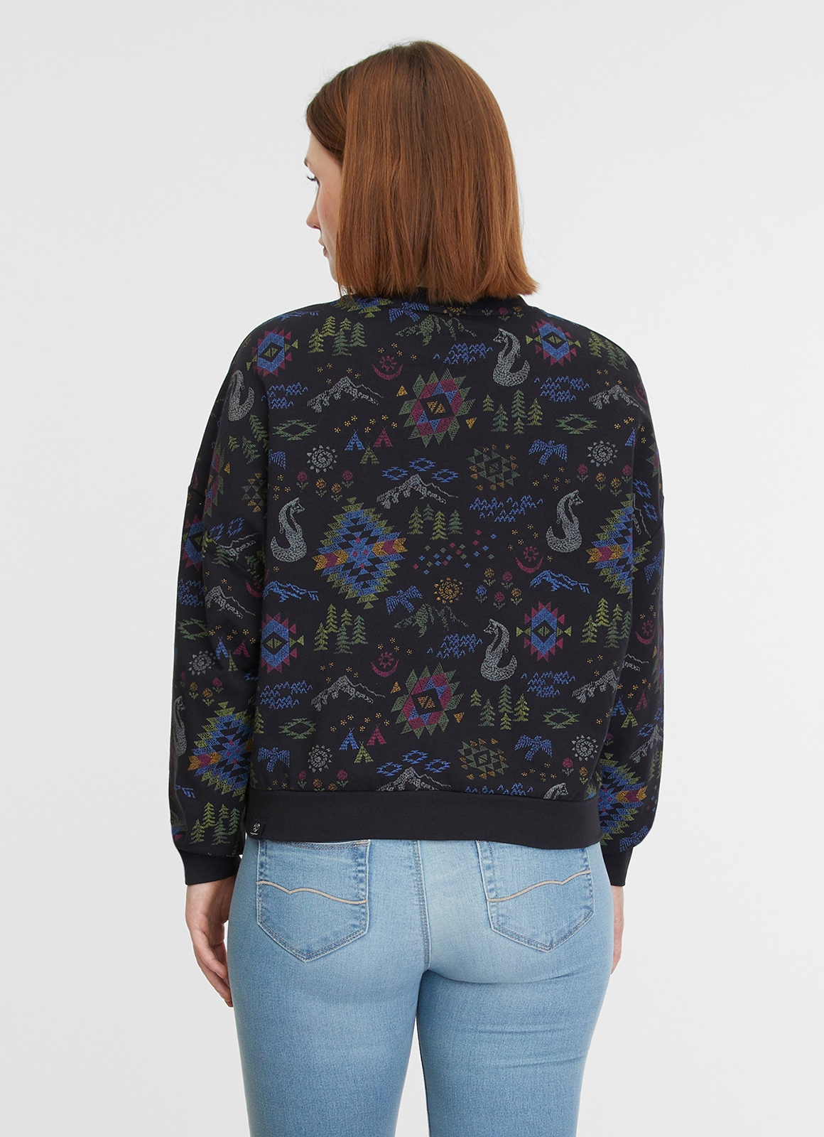 Ragwear Sweatshirt »LOLLITA PRINT GOTS«