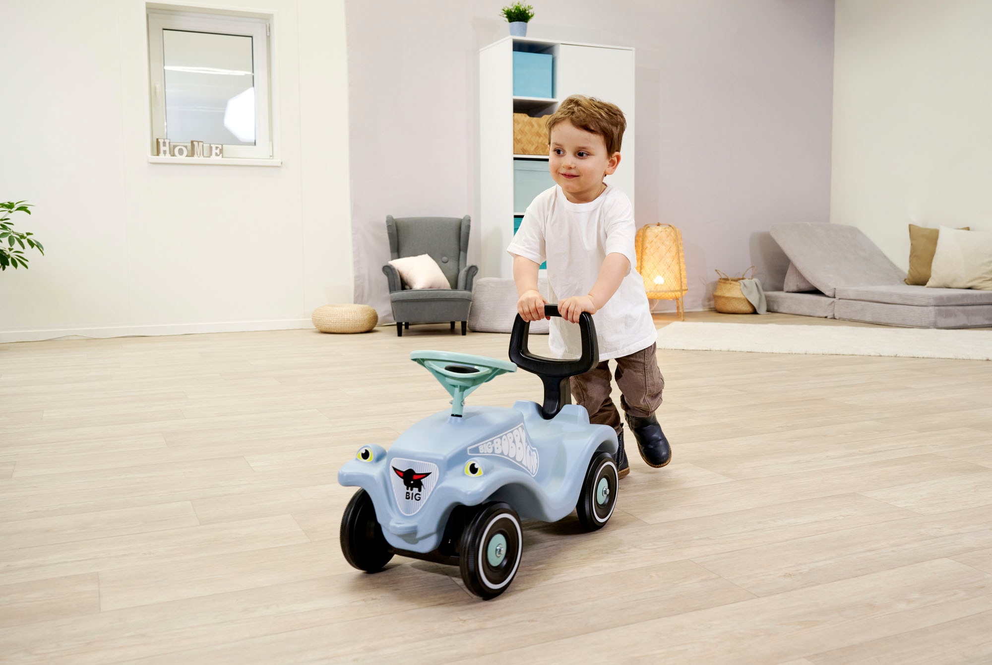 BIG Voiture à bascule »BIG Bobby Car Classic + Walker« Made in Germany