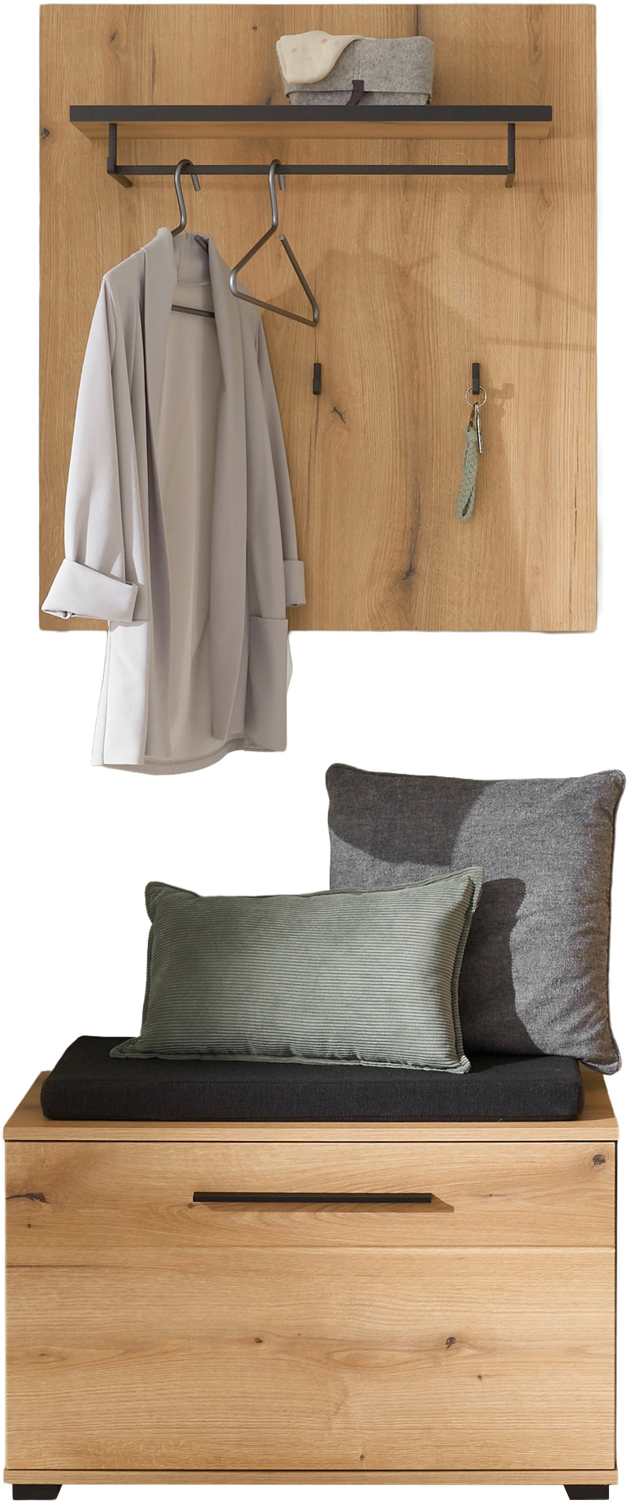 Home affaire Ensemble de vestiaires »Cantara, moderne Garderobe, Komplettset mit viel Stauraum« Komplett-Set, 2 cuis tlg.