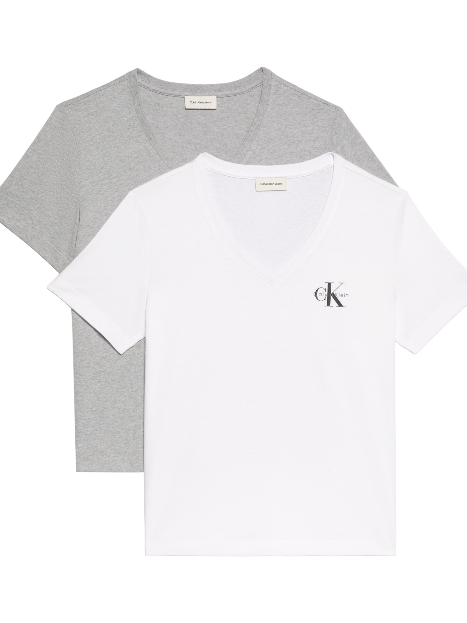 Calvin Klein Jeans T-Shirt »MONOLOGO VNK 2PACK TEE« Packung, 2er-Pack, 2 Stk. , Logoschriftzug