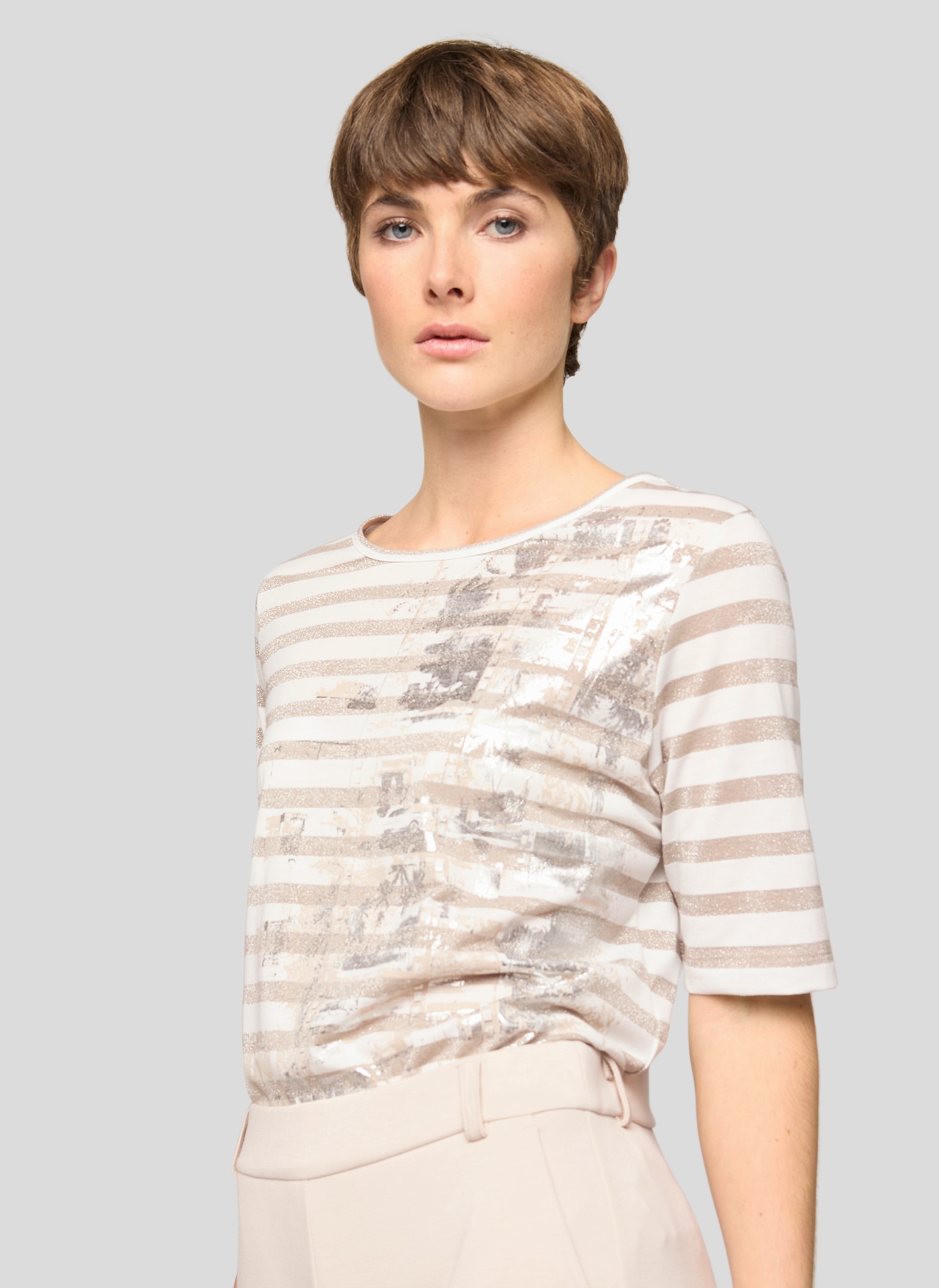 Rabe T-shirt mit Streifen Muster