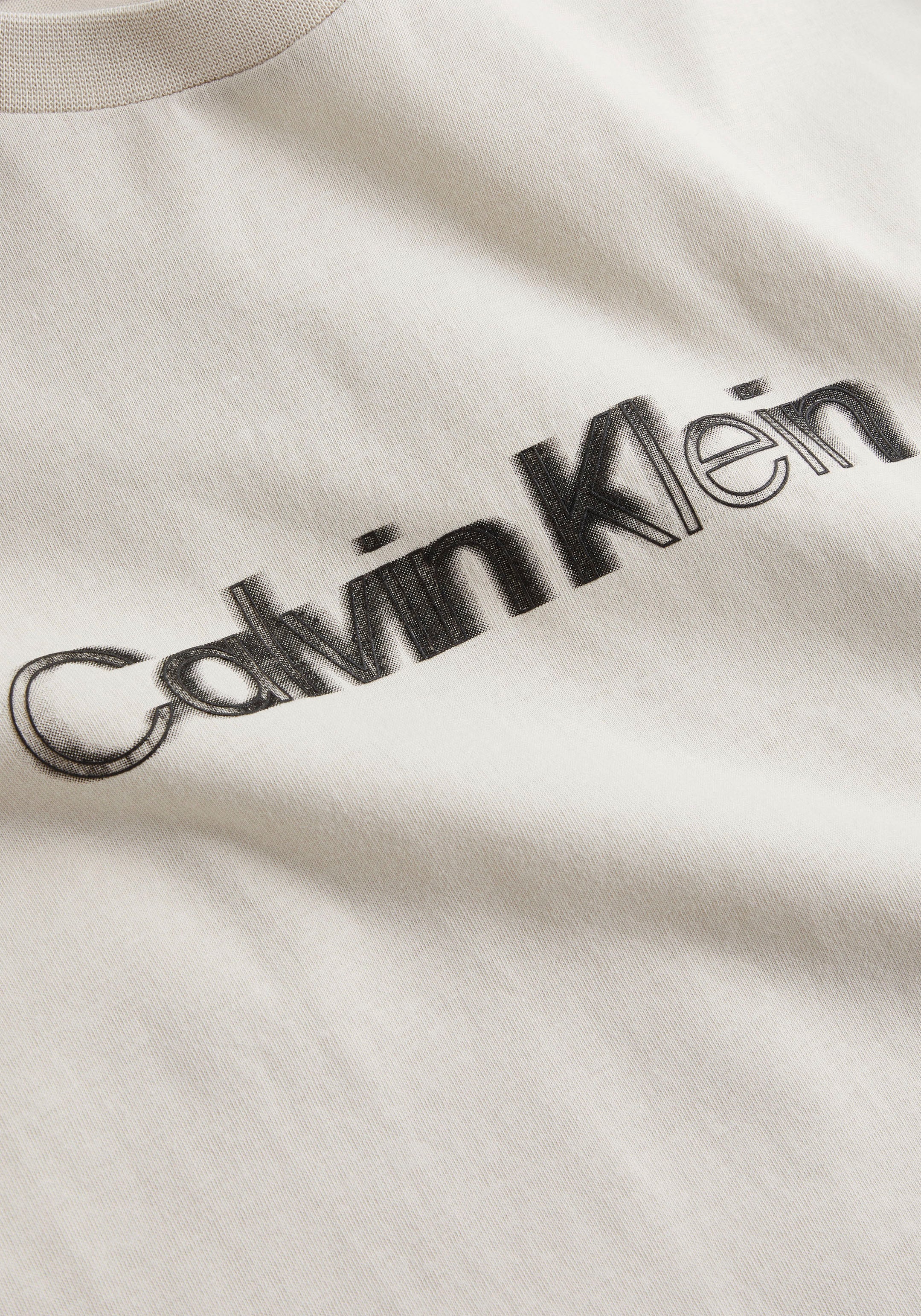 Logo en Tendance der Klein mit Kurzarmshirt, auf Calvin Klein Acheter ligne Brust à bas prix Calvin