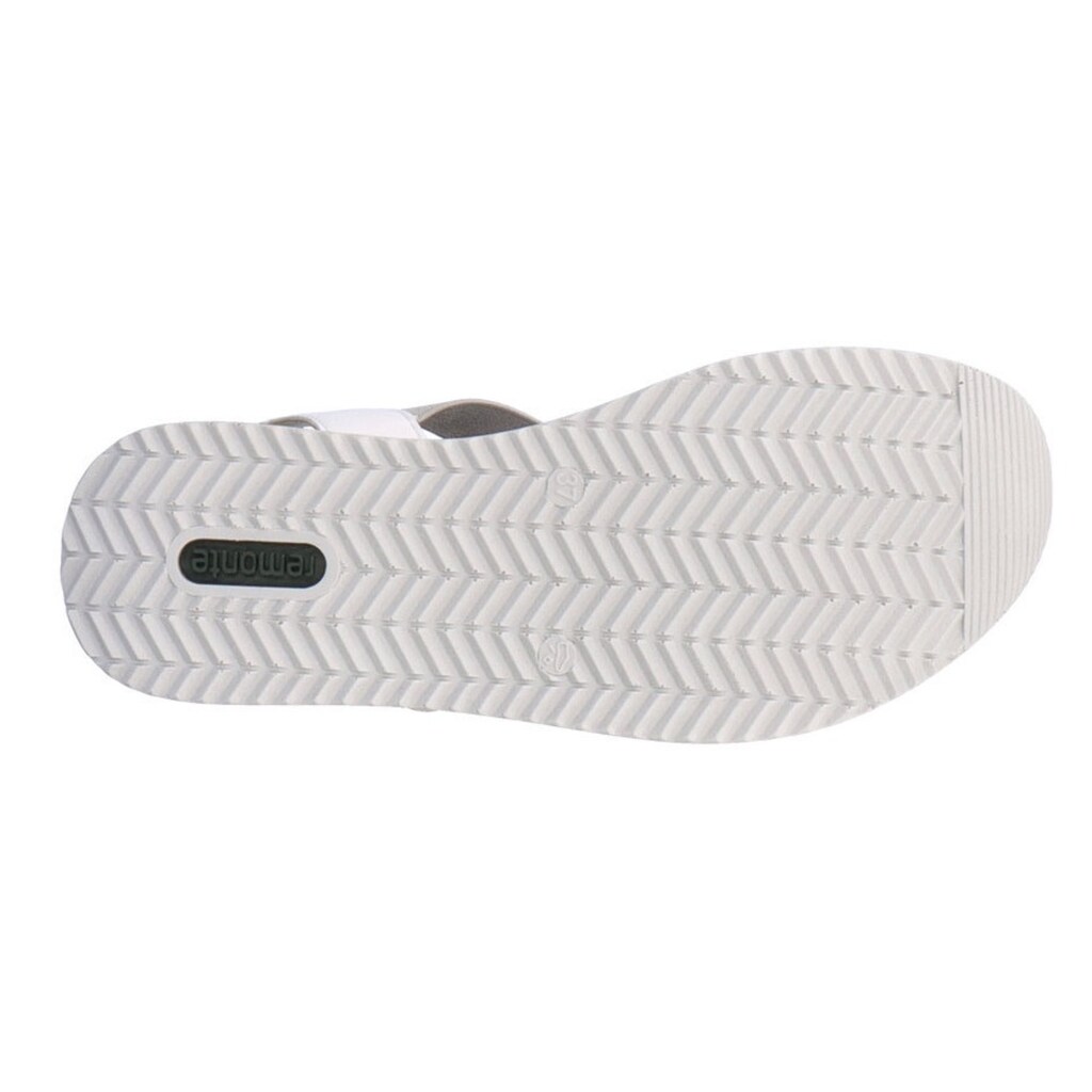 Remonte Sandale, mit flexiblen Gummiriemchen, Weite G (weit)