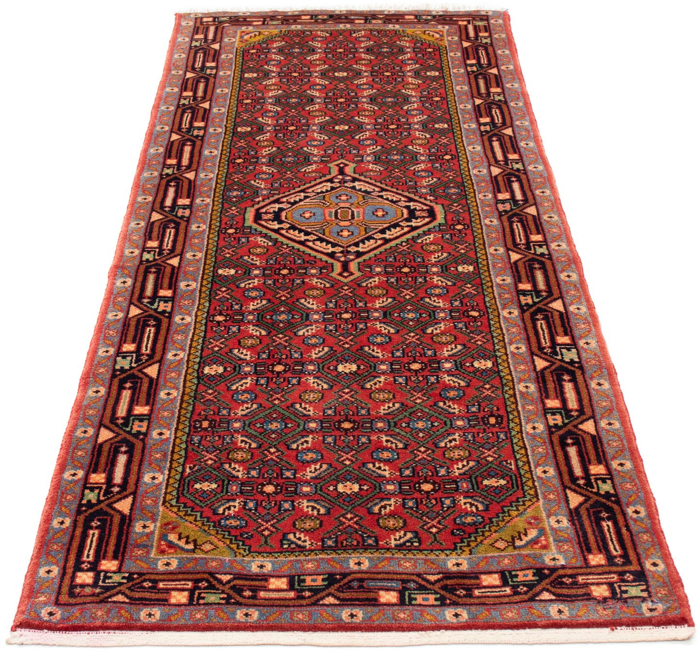 Image of morgenland Orientteppich »Perser - Nomadic - 196 x 80 cm - braun«, rechteckig, 10 mm Höhe, Wohnzimmer, Handgeknüpft, Einzelstück mit Zertifikat bei Ackermann Versand Schweiz