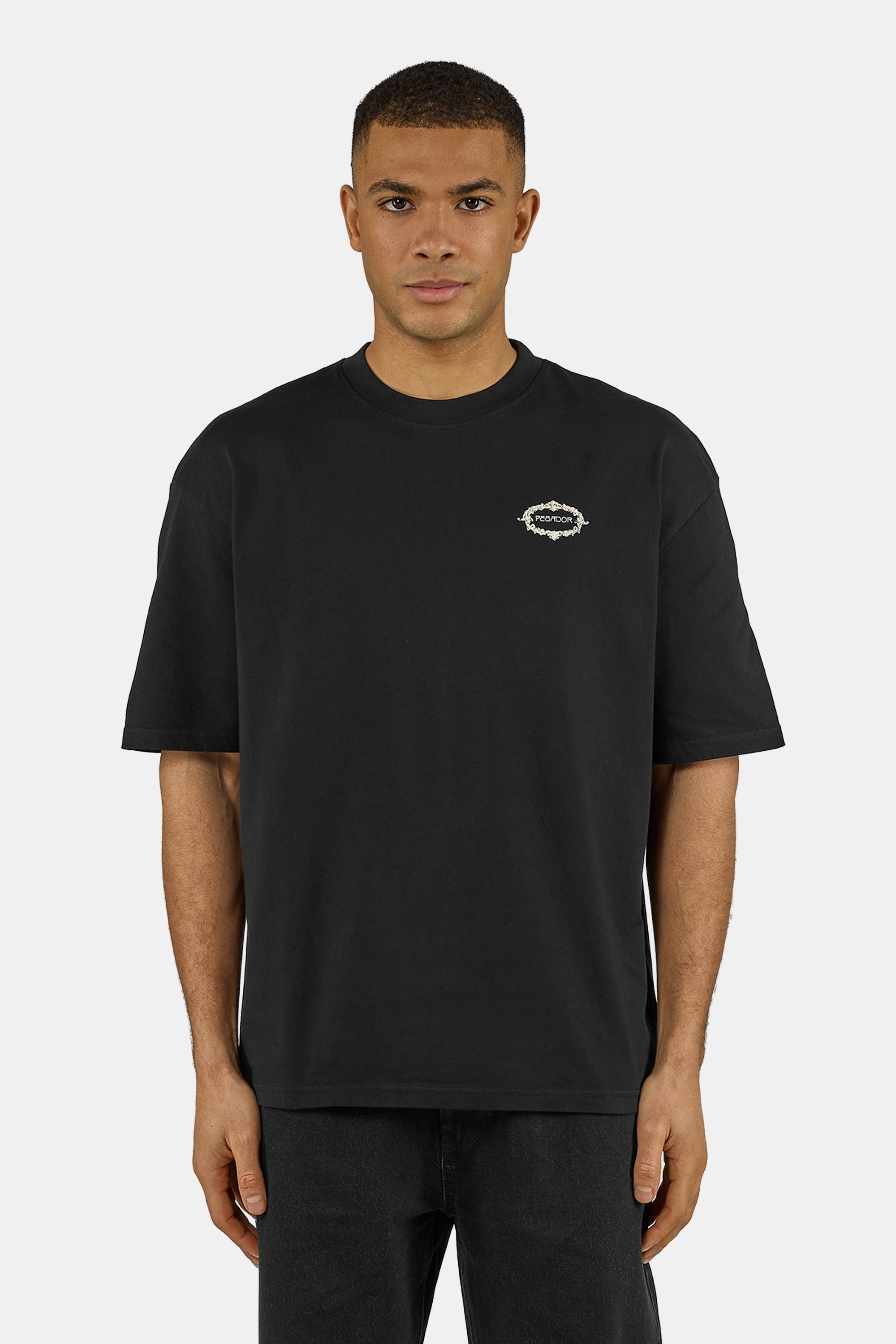 Image of PEGADOR T-Shirt "Reine Oversized Tee" Baumwolle, oversize