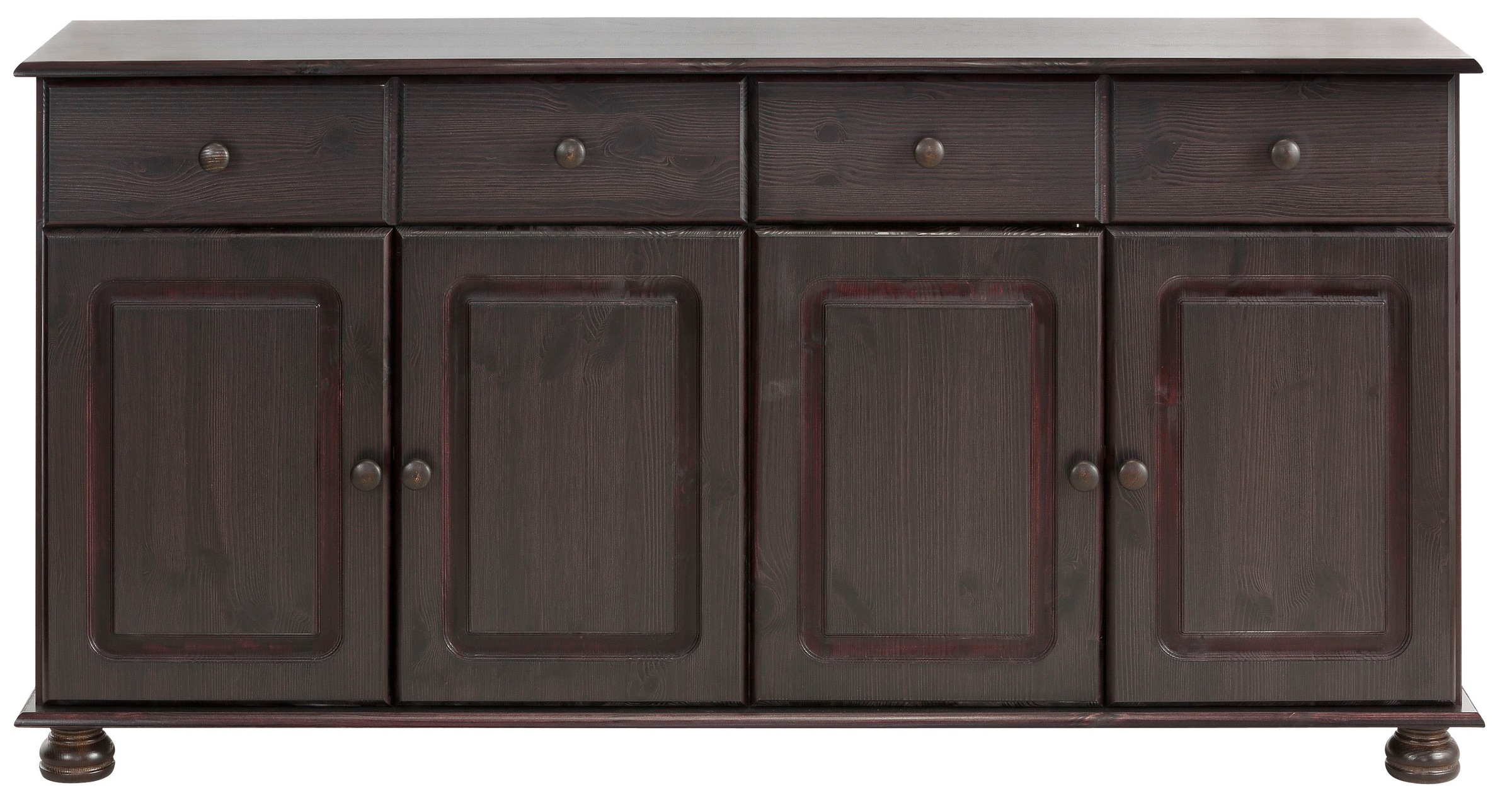 Image of GOODproduct Sideboard "Mette" Kommode aus massivem Kiefernholz, Breite 156 cm