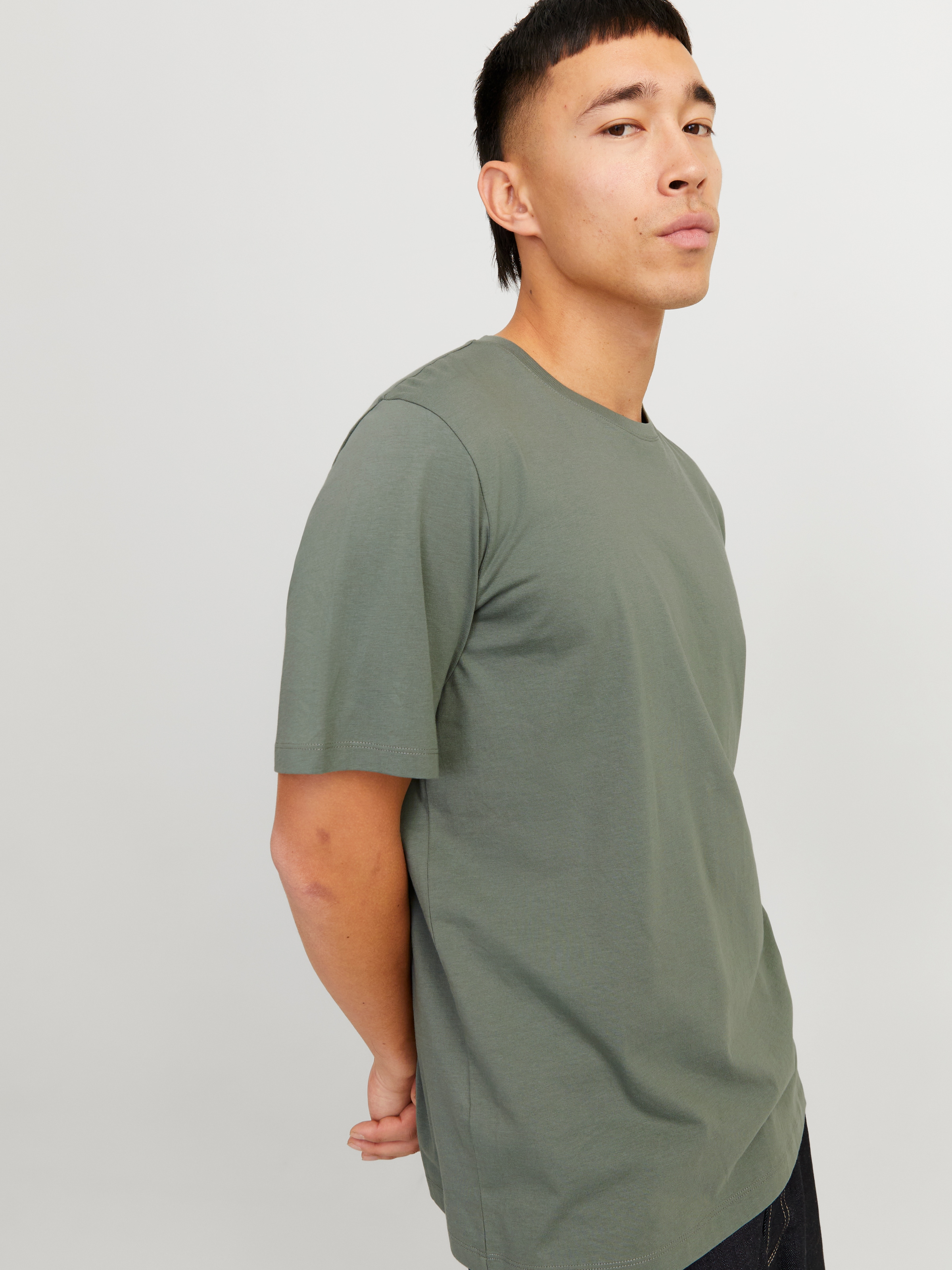 Jack & Jones Rundhalsshirt »JJEORGANIC BASIC TEE SS O-NECK NOOS«, mit Rundhalsausschnitt