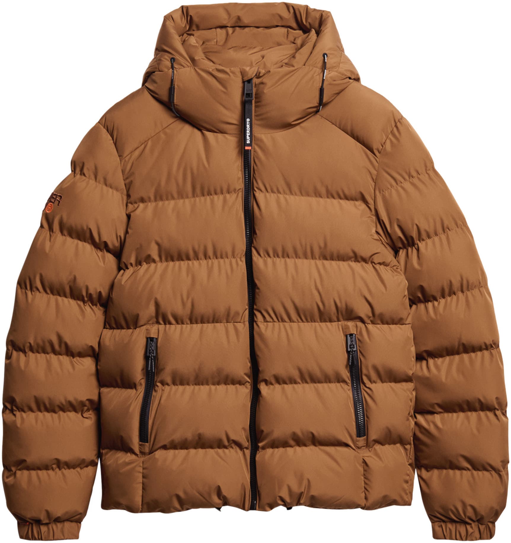Superdry Steppjacke »HOODED SPORTS PUFFER JACKET«, mit Kapuze