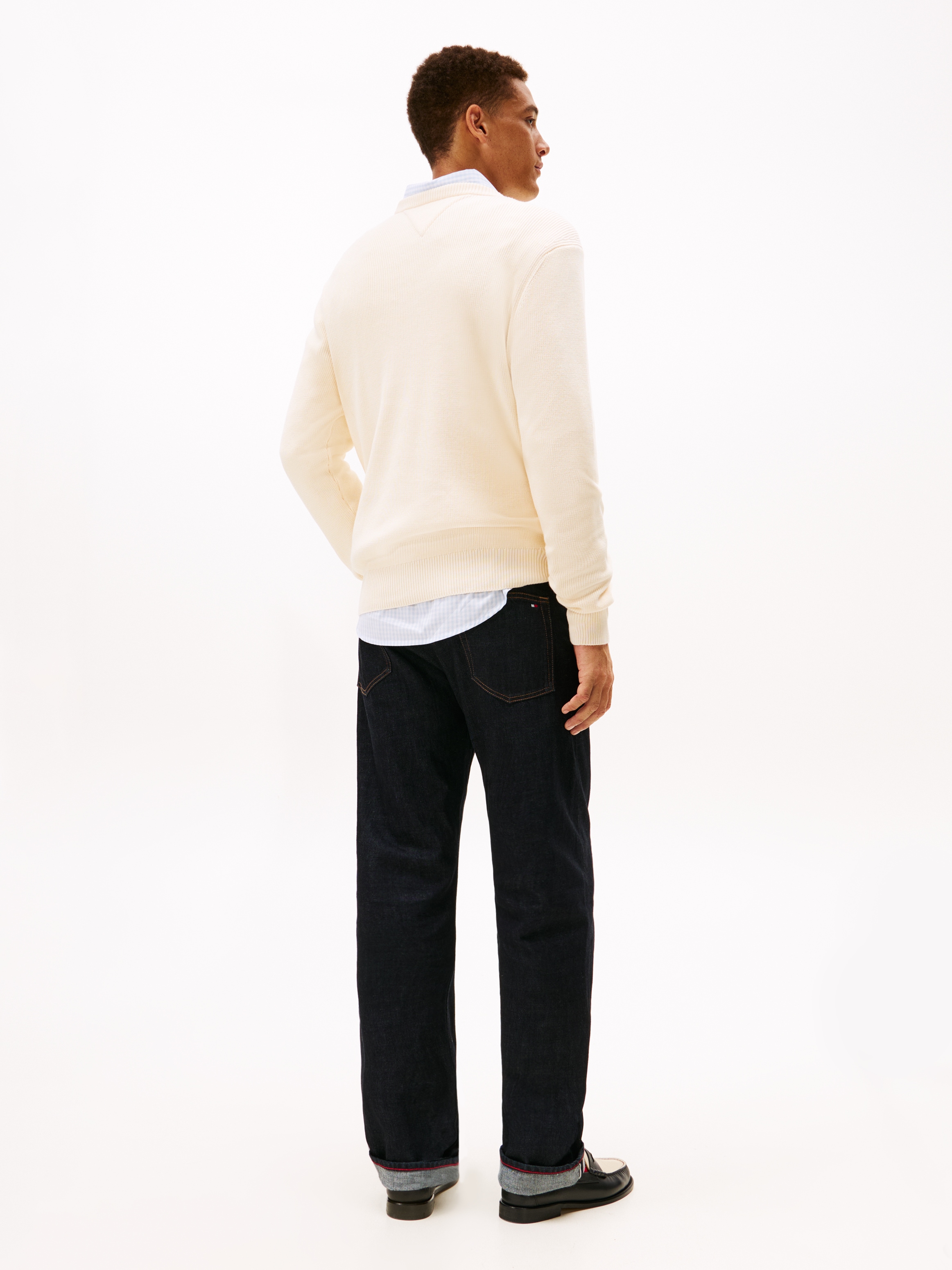 Tommy Hilfiger Pull à col rond »SEASONAL GRAPHIC COTTON«