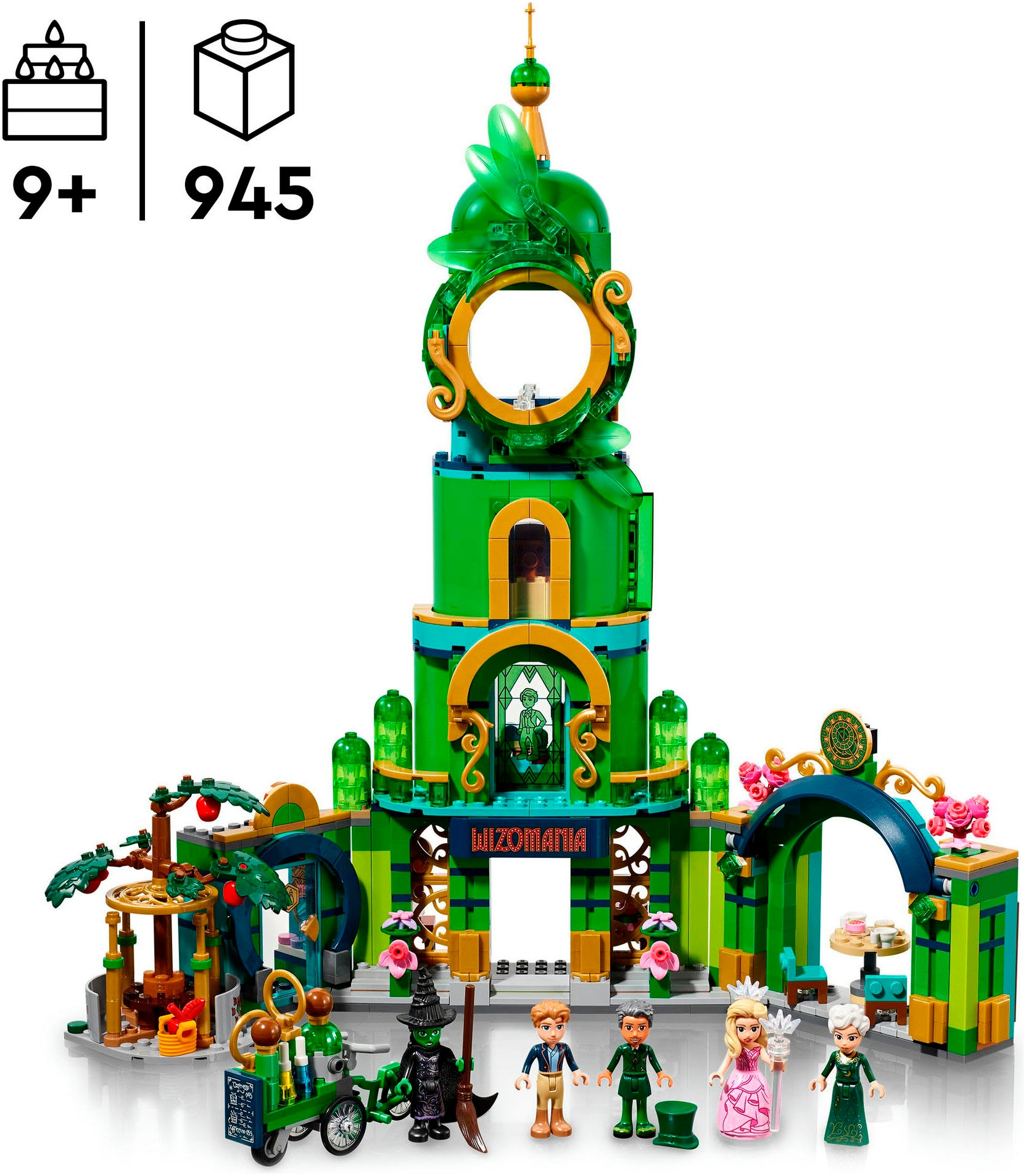 LEGO® Pions de construction »Willkommen in Emerald City (75684), LEGO Wicked« Made in Europe