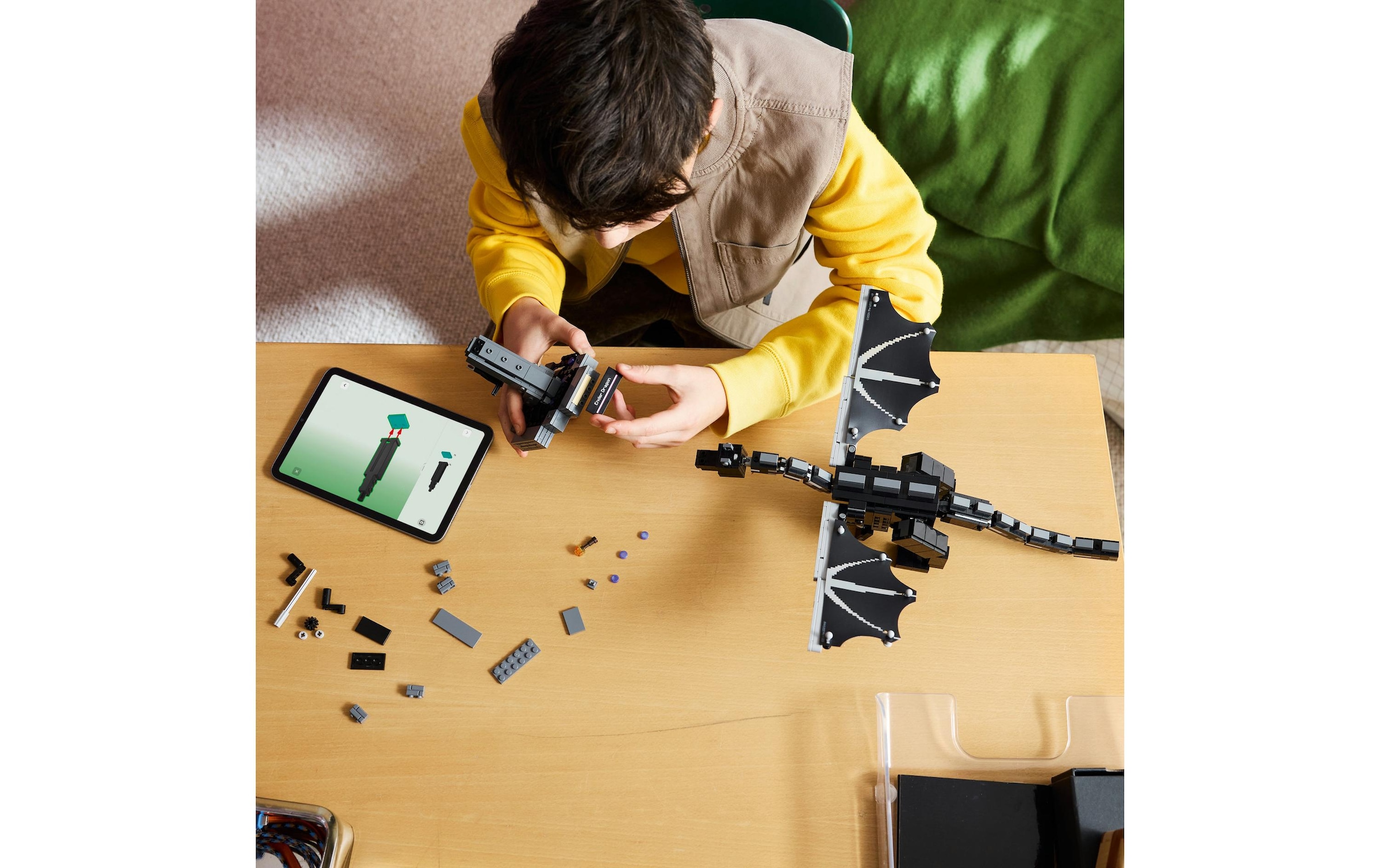 LEGO® Konstruktionsspielsteine »Der Enderdrache (21595), LEGO Minecraft« Made in Europe