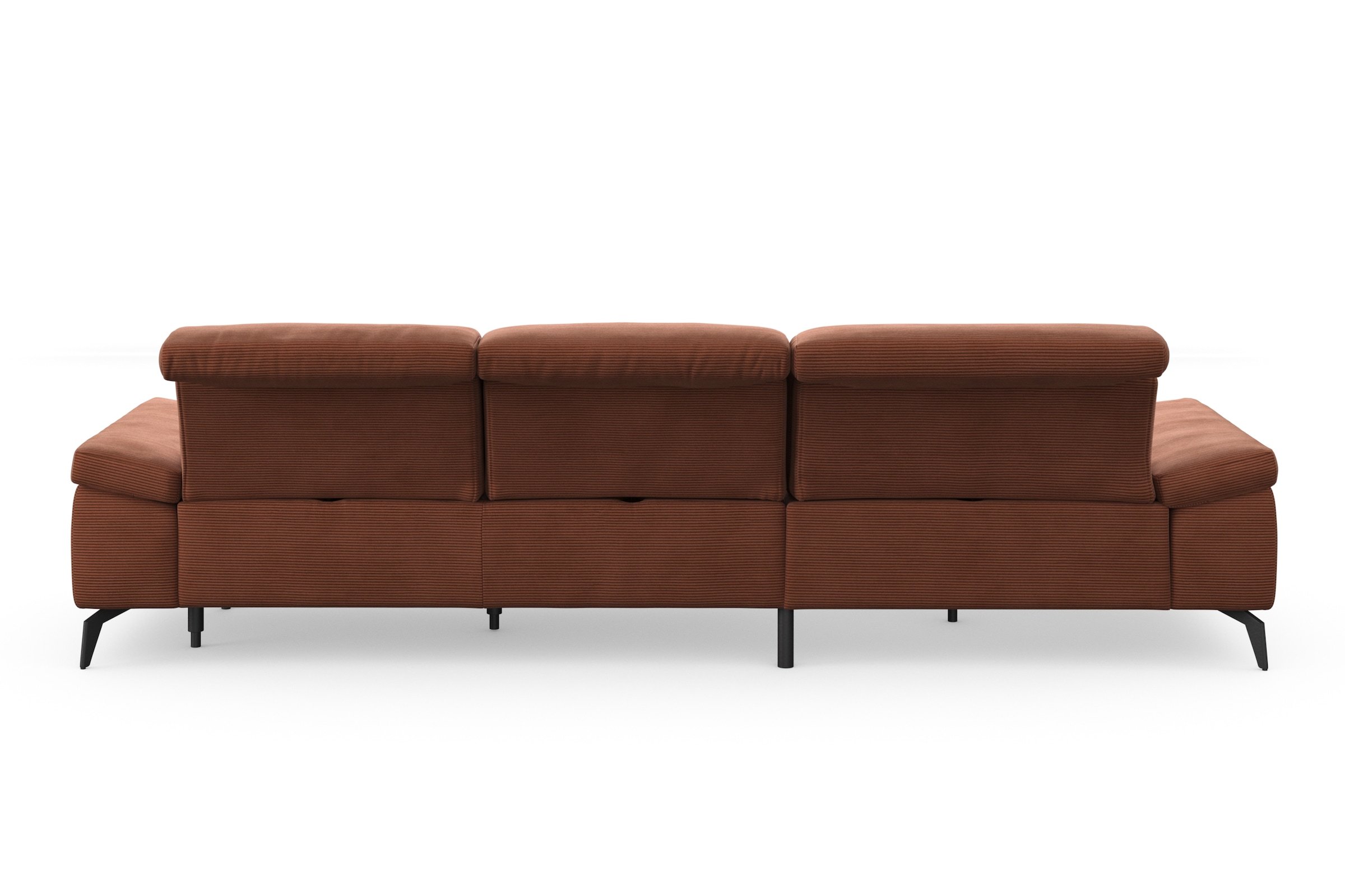 sit&more Ecksofa »Cabana L-Form« Recamiere, wahlweise mit Sitztiefen-, Armlehnen- und Kopfteilfunktion