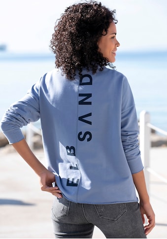 Elbsand Sweatshirt »Riane«, mit Logoprint hinten kaufen