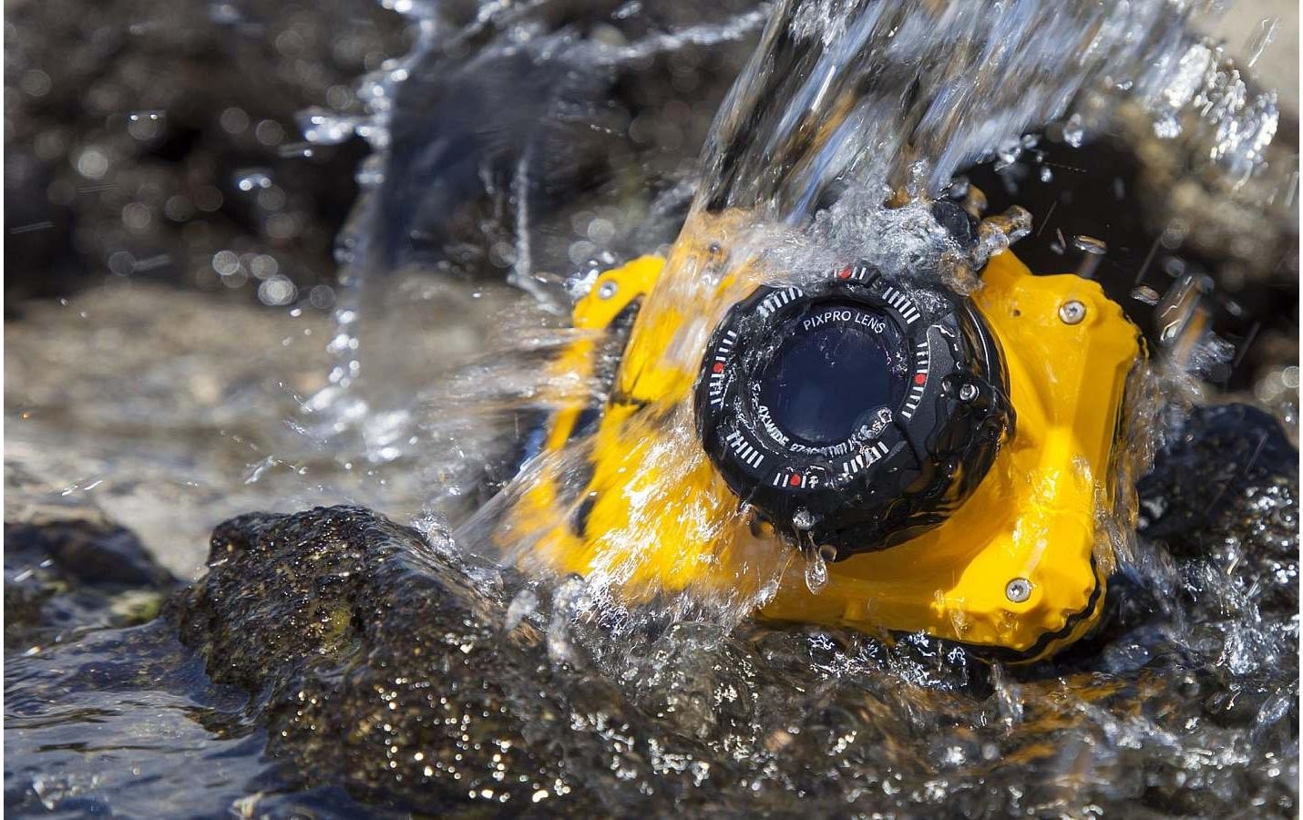 Kodak Kompaktkamera »PixPro WPZ2 Kit« , 16,35 , 4 fach fach x opt. Zoom , WLAN