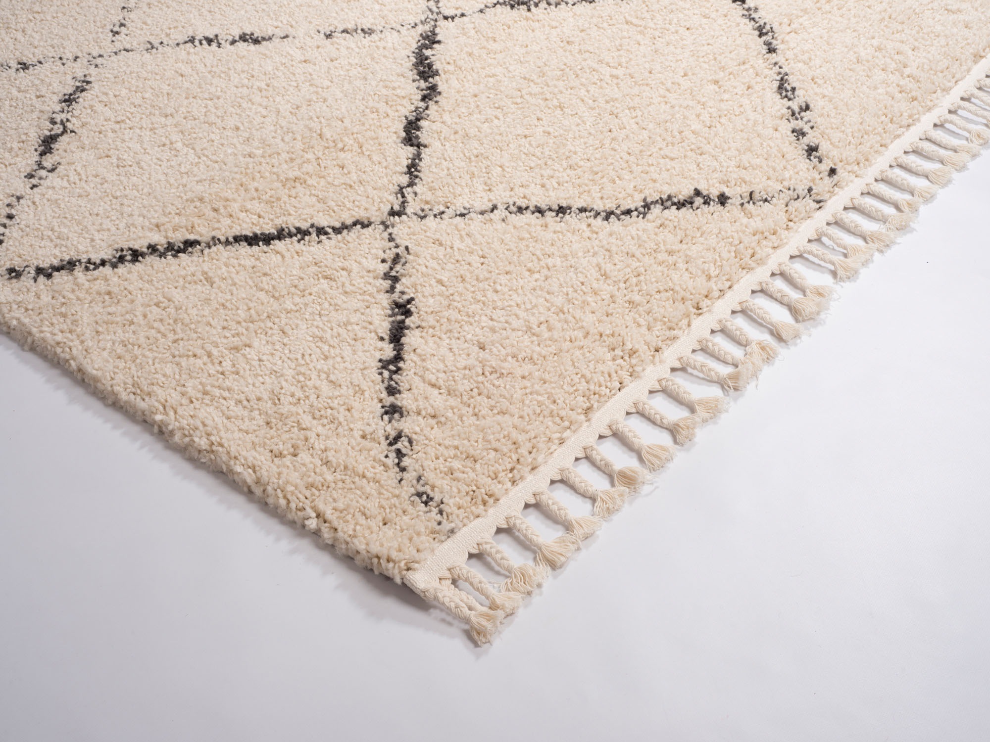 GALLERY M branded by Musterring Hochflor-Teppich »Donna«, rechteckig, 30 mm Höhe, Wohnzimmer