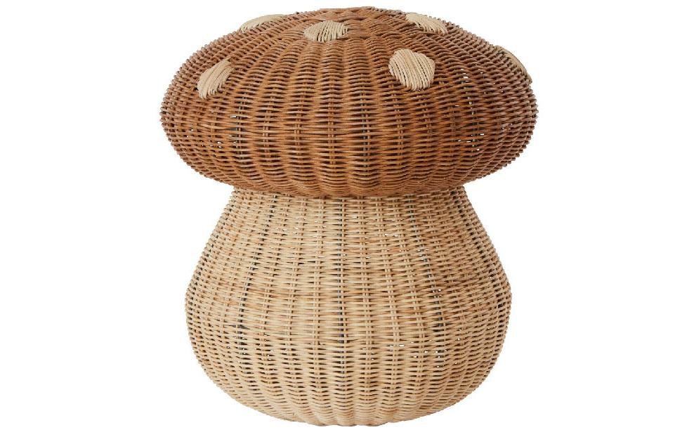 Image of OYOY Spielzeugtruhe "Mushroom 42 x 46 cm"