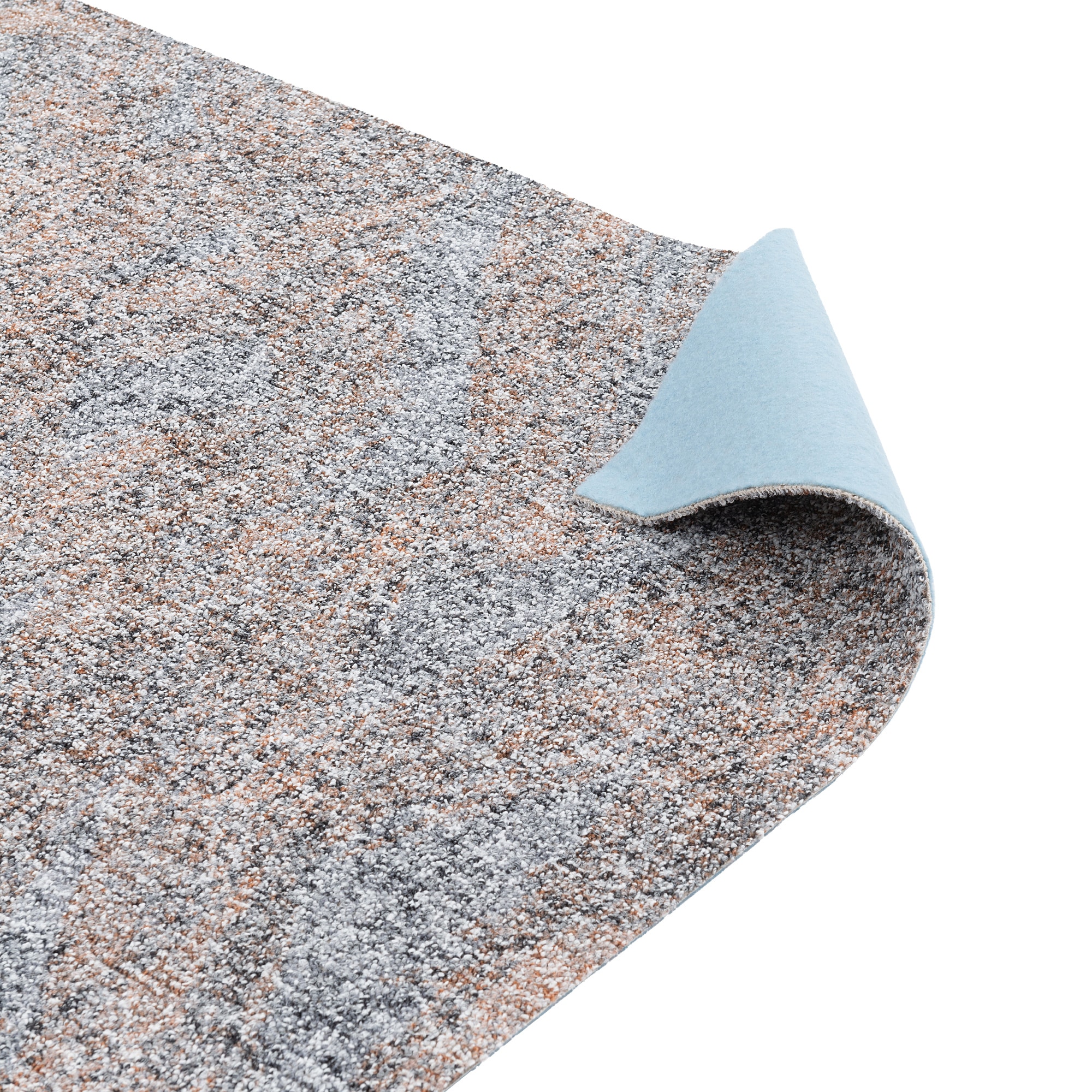 GOODproduct Teppichboden »Caio, Schlinge, Gesamthöhe 8 mm« rechteckig meliert, Breite 400 cm, strapazierfähig, Wohnzimmer, Schlafzimmer