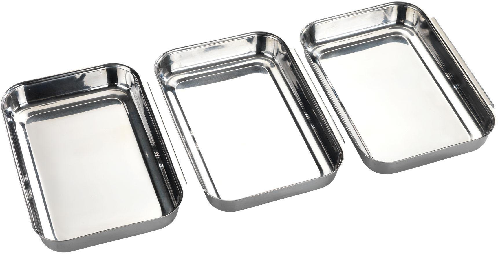 Image of WENKO Panierschale, 3 tlg., aus Edelstahl, spülmaschinengeeignet bei Ackermann Versand Schweiz