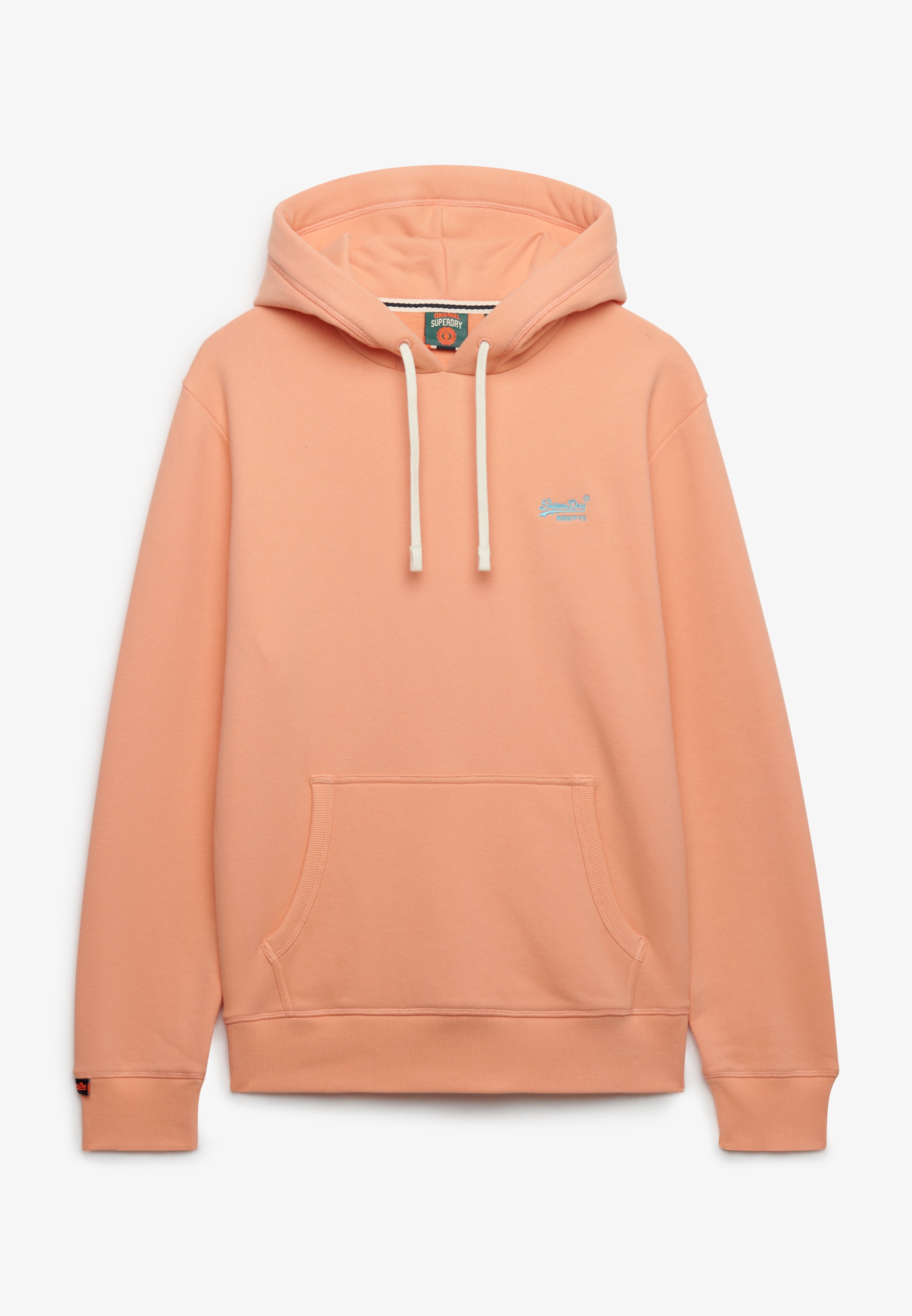 Superdry Sweat à capuche »Essential Logo Classic Hood«, mélange de coton, coupe ample
