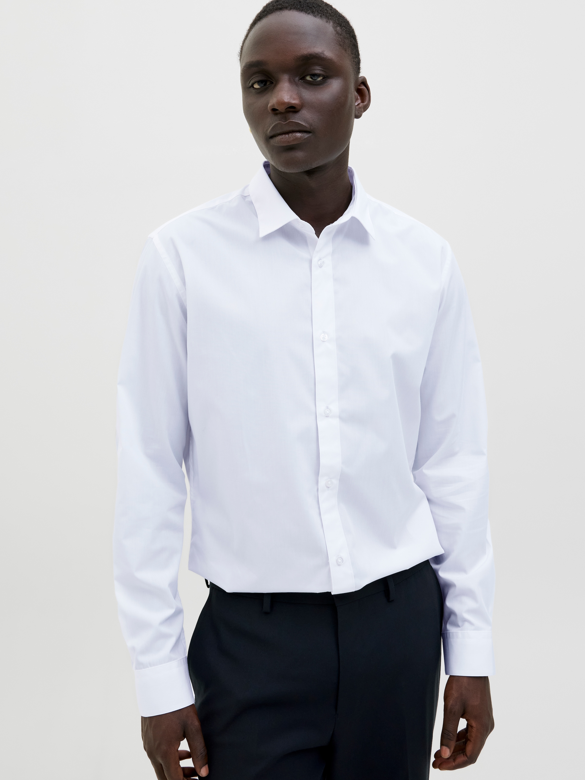 Jack & Jones Langarmhemd »JJJOE SHIRT LS 2 PACK MP«