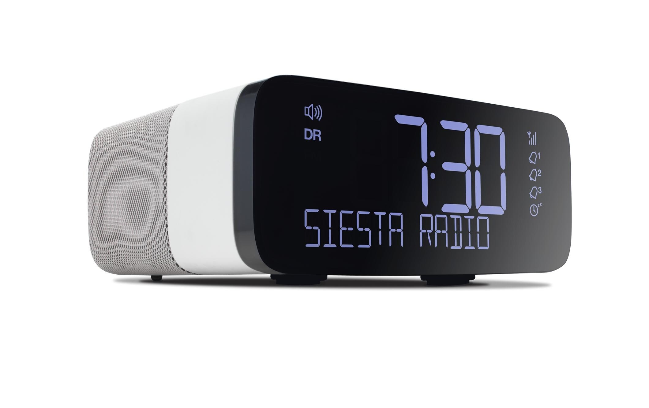 Pure Radiowecker »Siesta Rise Silberfarben«