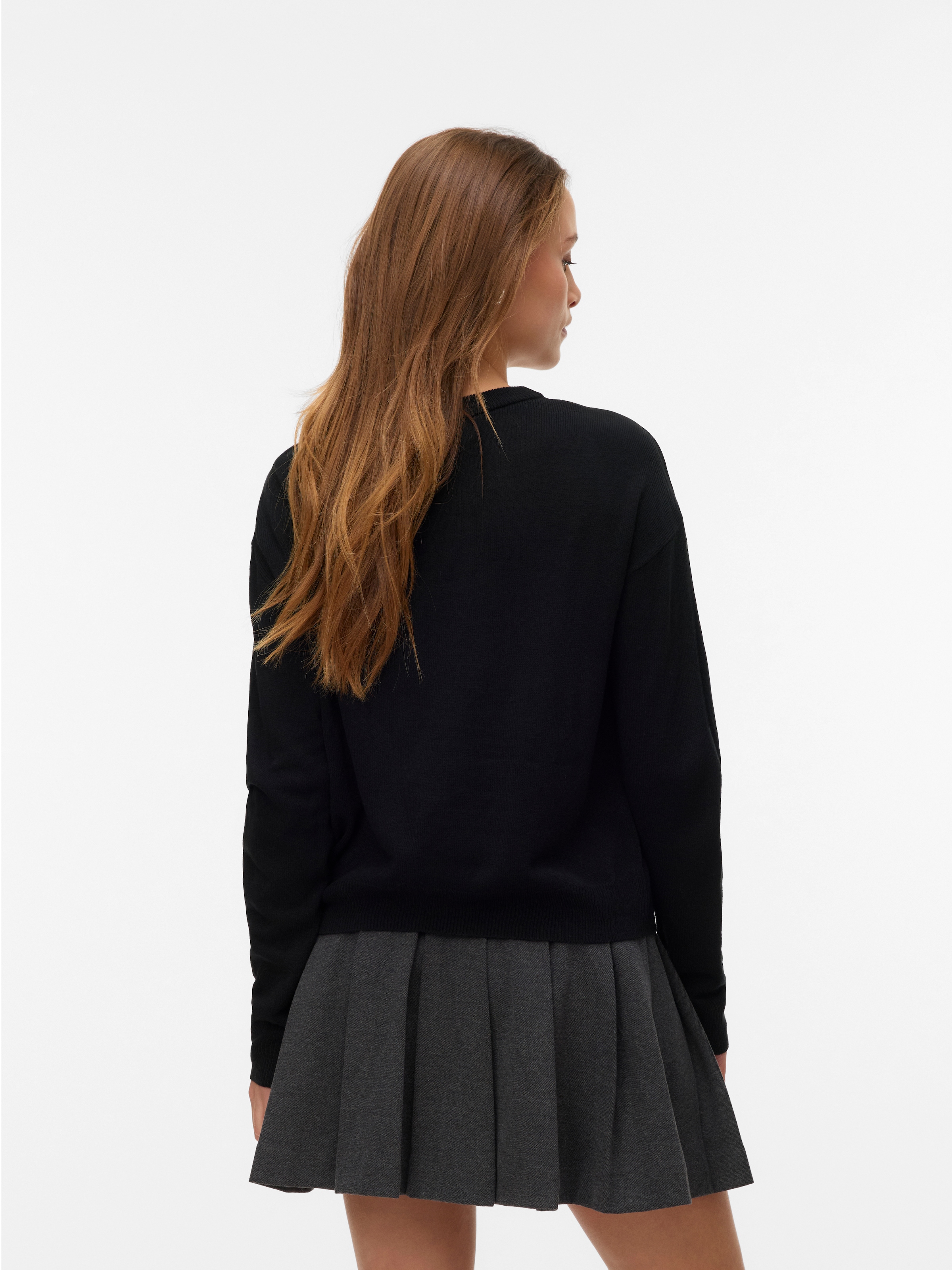 Vero Moda Weihnachtspullover »VMGLITTER LS O-NECK XMAS BOX«