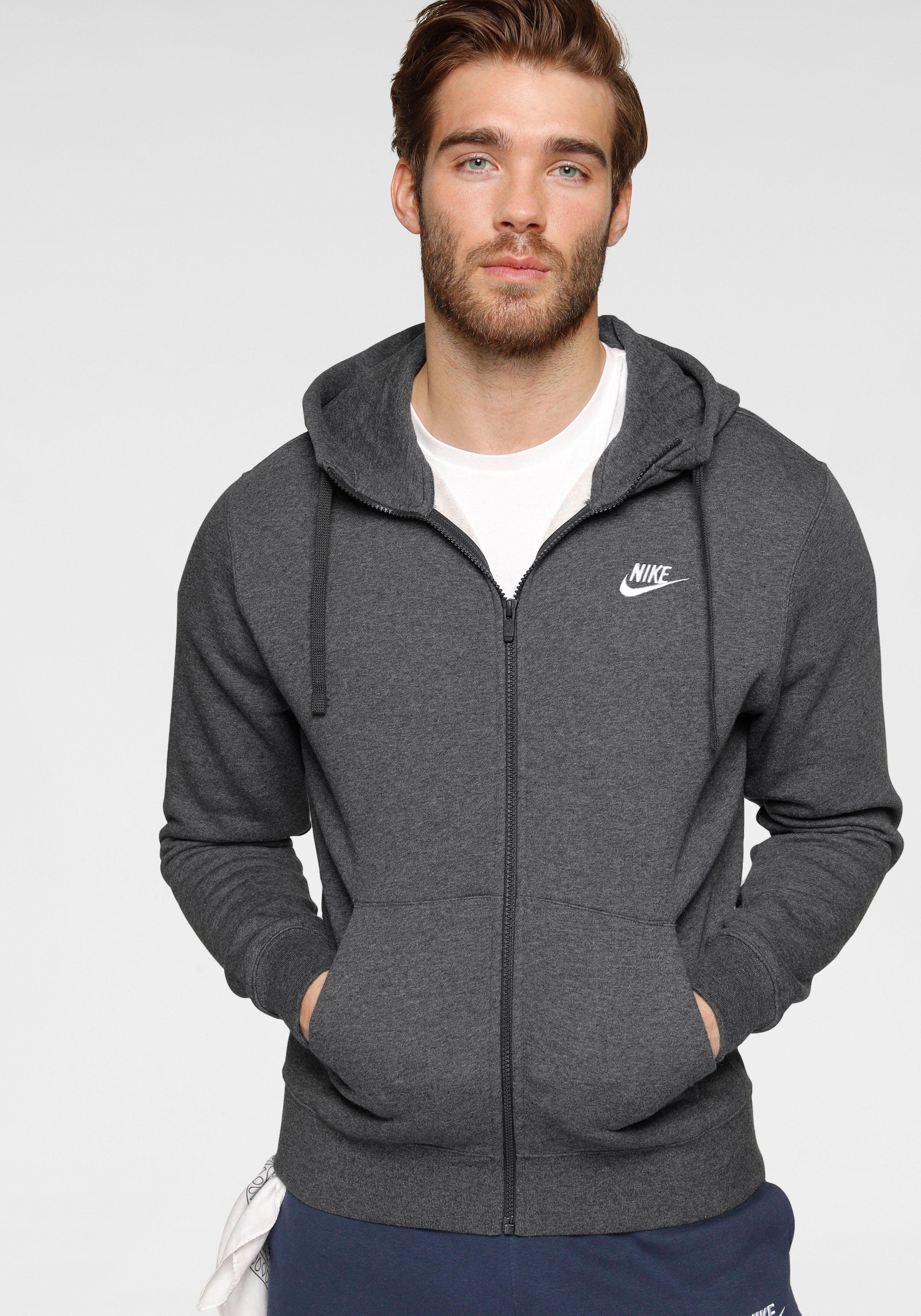 Image of Nike Sportswear Sweatjacke »Club Fleece Men's Full-Zip Hoodie« bei Ackermann Versand Schweiz